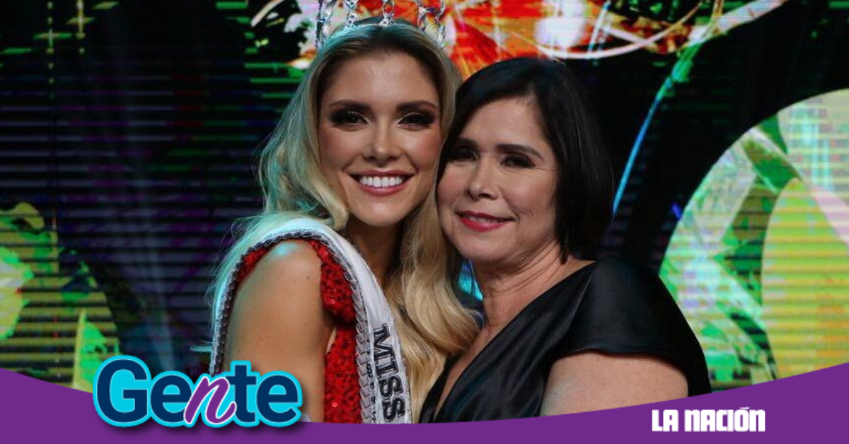 Lisbeth Valverde Brenes, Miss Costa Rica 2023, y Margoth Brenes, su progenitora.