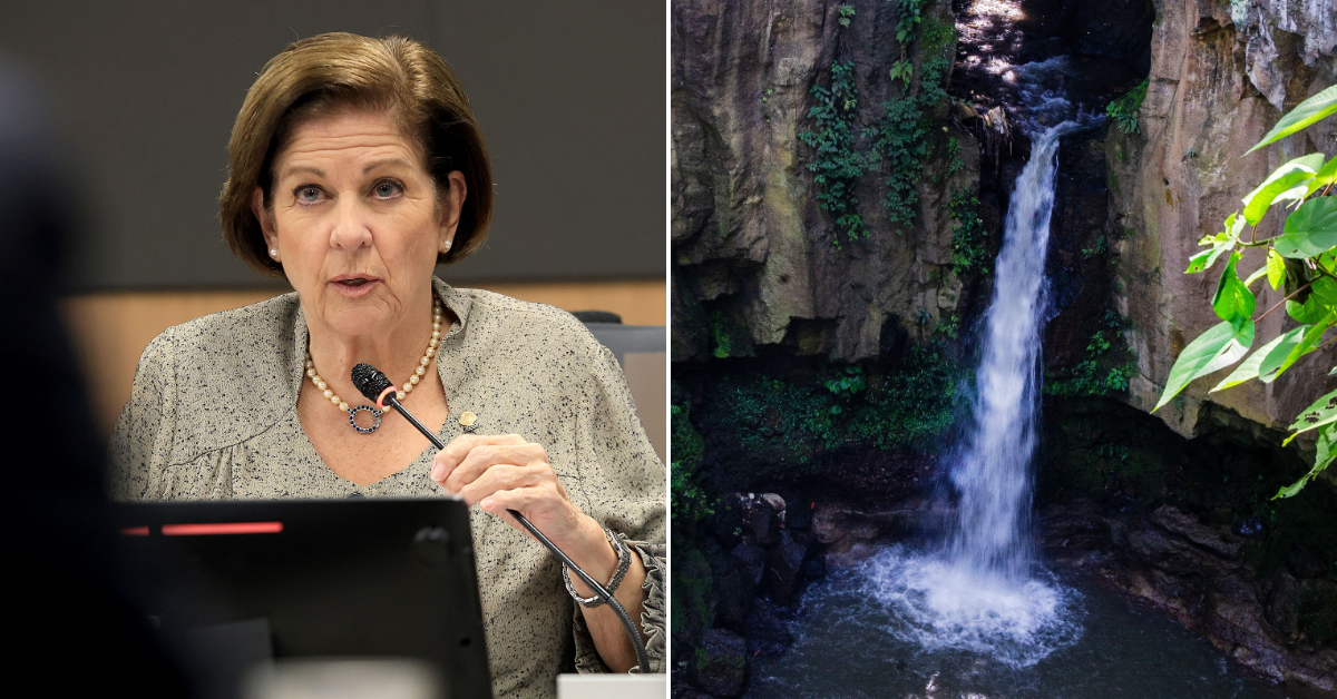 La diputada y jefa del oficialismo, Pilar Cisneros, presentó 51 mociones de oposición contra el proyecto de ley que pretende crear el Parque Natural Urbano Lorne Ross en Santa Ana.