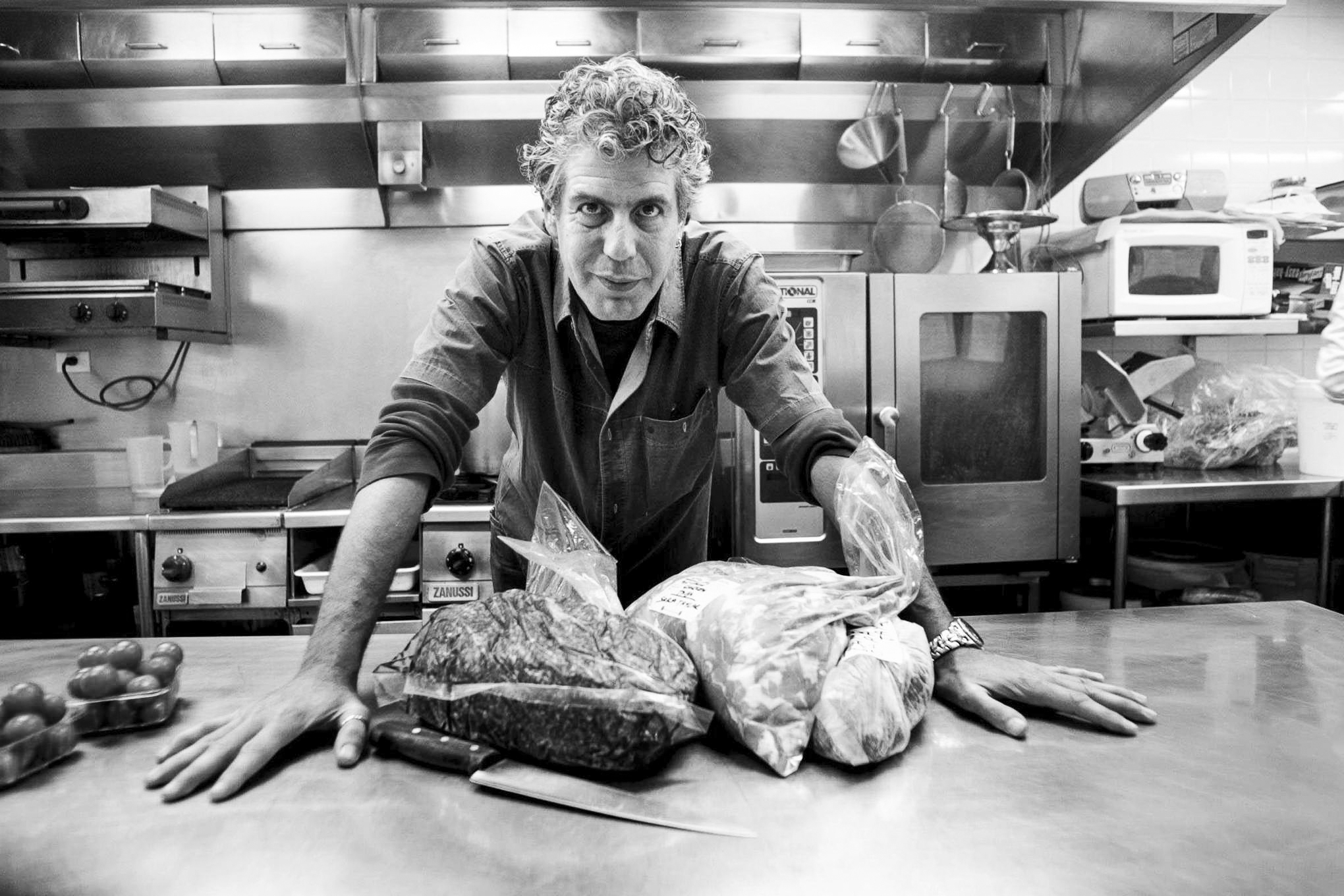 Fairfax Media Anthony Bourdain in 2005