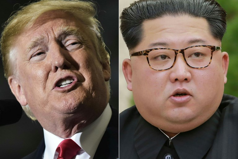 La esperada reunión entre Trump y Kim no será posible. Foto AFP: KCNA vía KNS.