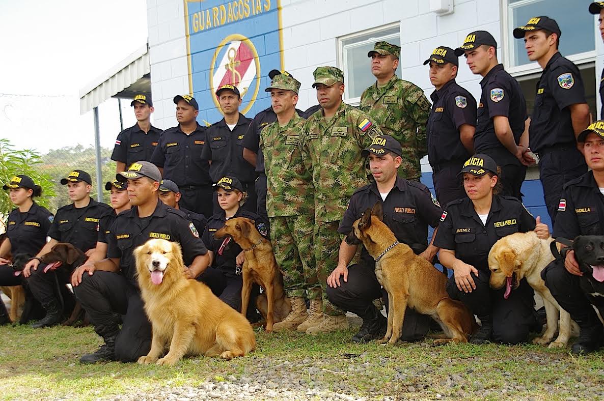 Unidad canina recibe 21 nuevos perros adiestrados | La Nación