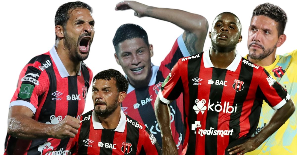 Liga Deportiva Alajuelense tiene varios líderes como Celso Borges, Michael Barrantes, Alexis Gamboa, Joel Campbell y Leonel Moreira.