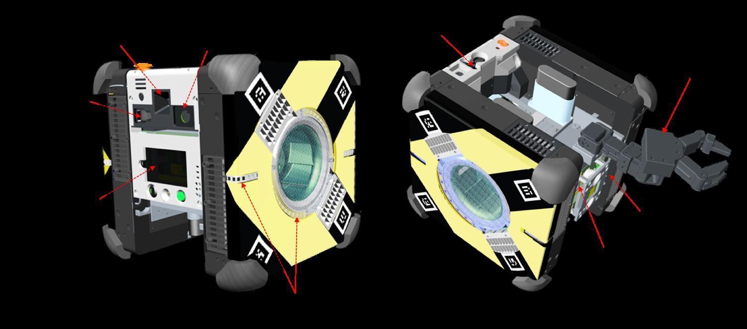 La segunda generación de robots de la vuelo libre de la Estación Espacial Internacional permitirán tener ojos y oídos adicionales sobre este complejo orbital. NASA para LN.