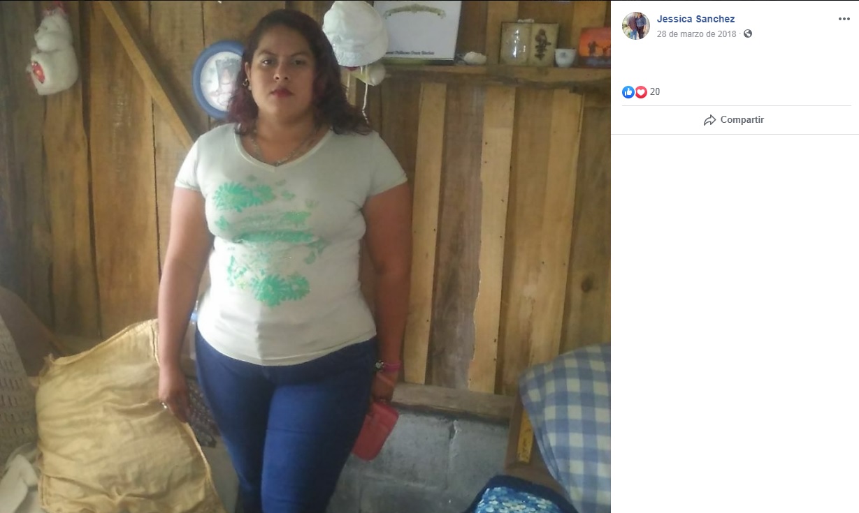 Yésika María Sánchez Fuentes, de 34 años, tenía tres hijos menores de edad. Captura de pantalla.