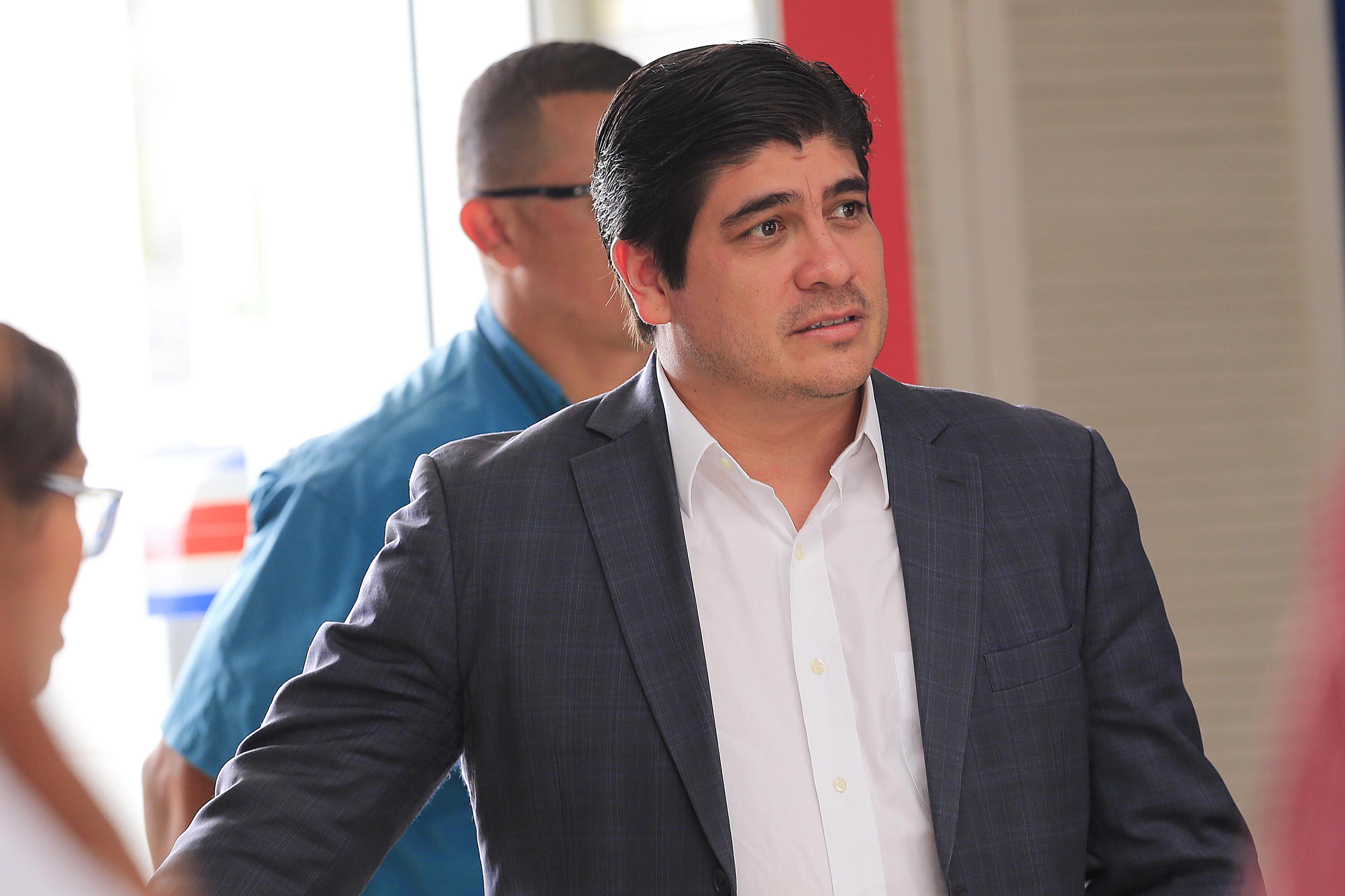 20/12/2019 Proyecto Gol. Conferencia de presentación del Mundial sub 20 en Costa Rica, estuvieron presentes el presidente de la República, Carlos Alvarado, y la entrenadora Amelia Valverde, además de Rodolfo Villalobos, presidente de la Fedefútbol, Hernán Solono, ministro de Deportes y la jugadora Shirley Cruz. Foto: Rafael Pacheco