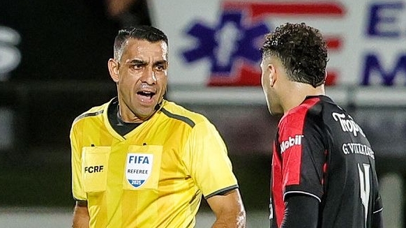 21/04/2025, Alajuela, Estadio Alejandro Morera Soto, partido de la jornada 19 del torneo de clausura 2025, entre Liga Deportiva Alajuelense y el Deportivo Saprissa.