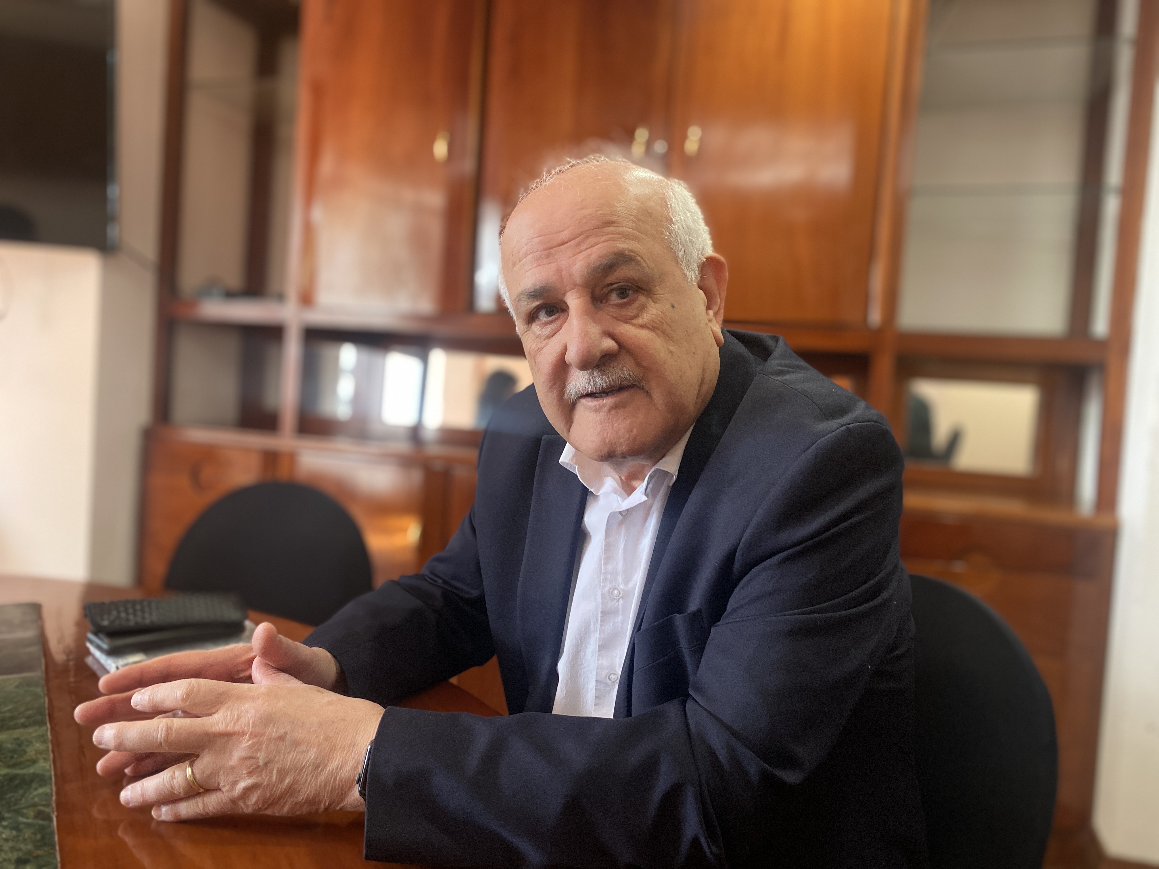 Riad Mansur, embajador de Palestina ante la ONU