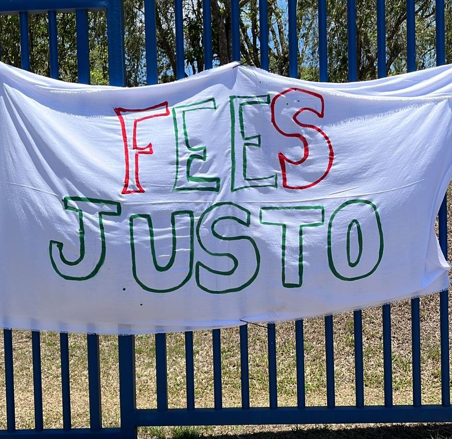 Manifestación sede Occidente UCR