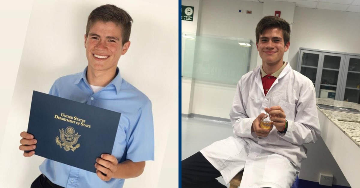 José Ortega quería estudiar en el Tec ingeniería en biotecnología. Sin embargo, no fue admitido para el. 2021 a pesar de sus calificaciones. Foto cortesía