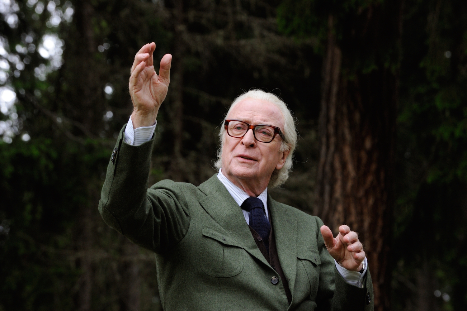 SET DEL FILM "LA GIOVINEZZA" DI PAOLO SORRENTINO.
NELLA FOTO MICHAEL CAINE.
FOTO DI GIANNI FIORITO