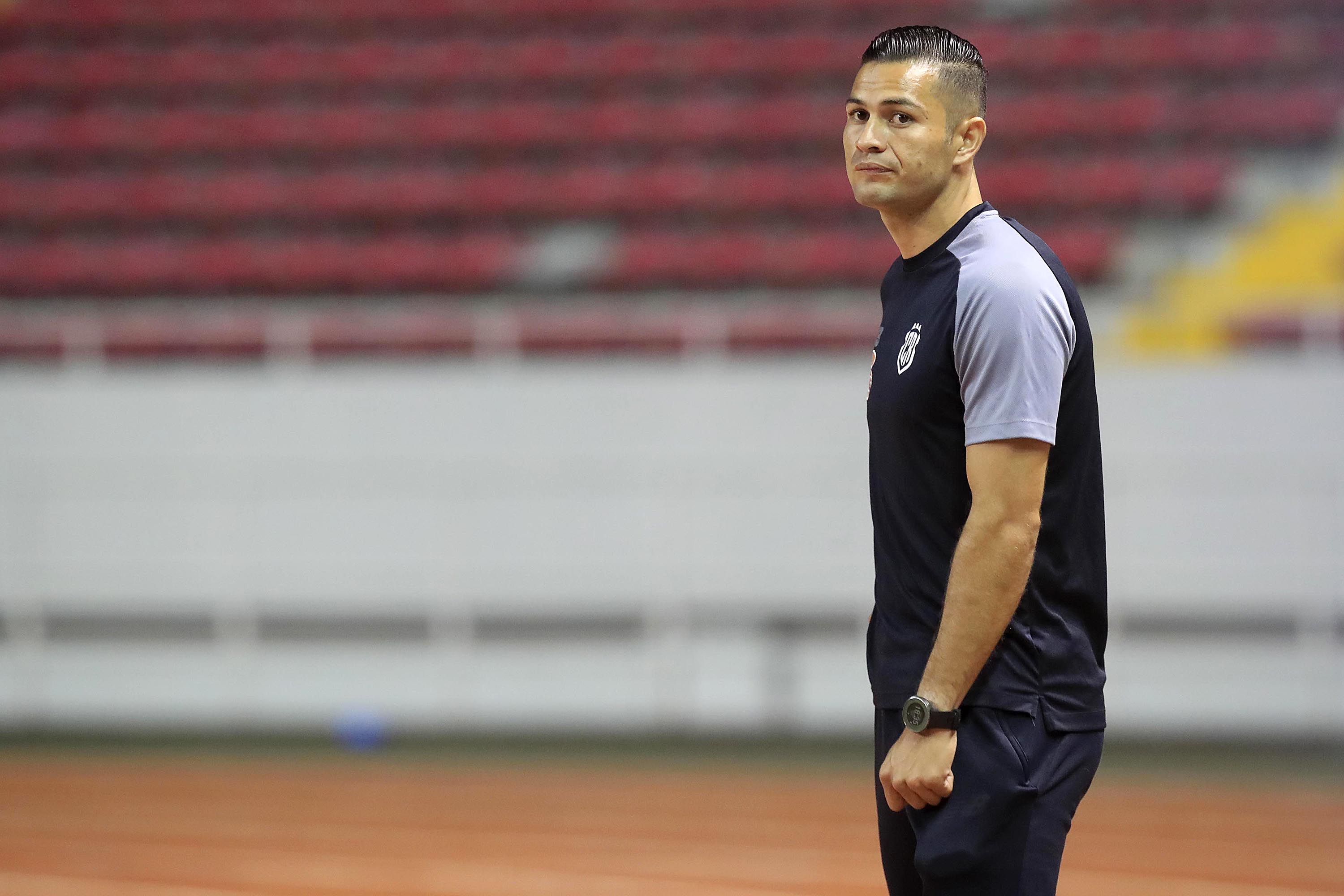 13/02/2023 Estadio Nacional. El Depoprtivo Saprissa recibió al Club Sport Cartaginés, en partido de la jornada 7 del Torneo de Clausura, Liga Promerica 2023. El cuarteto arbitral, encabezado por el central Keylor Herrera, y los asistentes Andrés Arrieta y Emmanuel Alvarado, revisaron la cancha hora y media antes del partido.