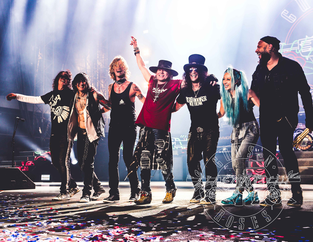 Las imágenes de Axl Rose, Duff McKagan y Slash junto al resto de la banda marcan un gran momento en la historia de la música internacional. Foto: www.gunsnroses.com
