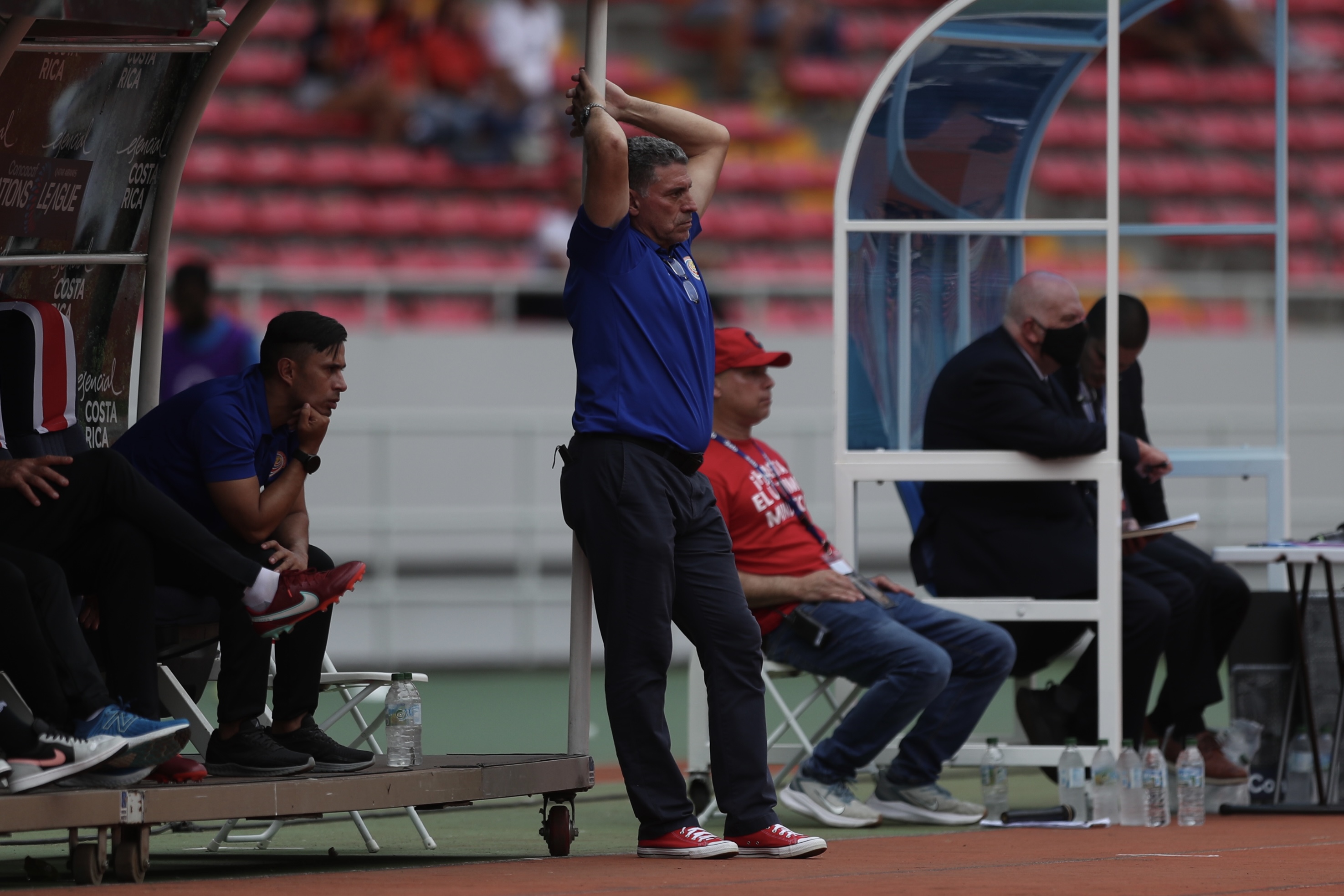 05/06/2022, San José, Estadio Nacional, partido de la Liga de Naciones entre Costa Rica y Martinica.