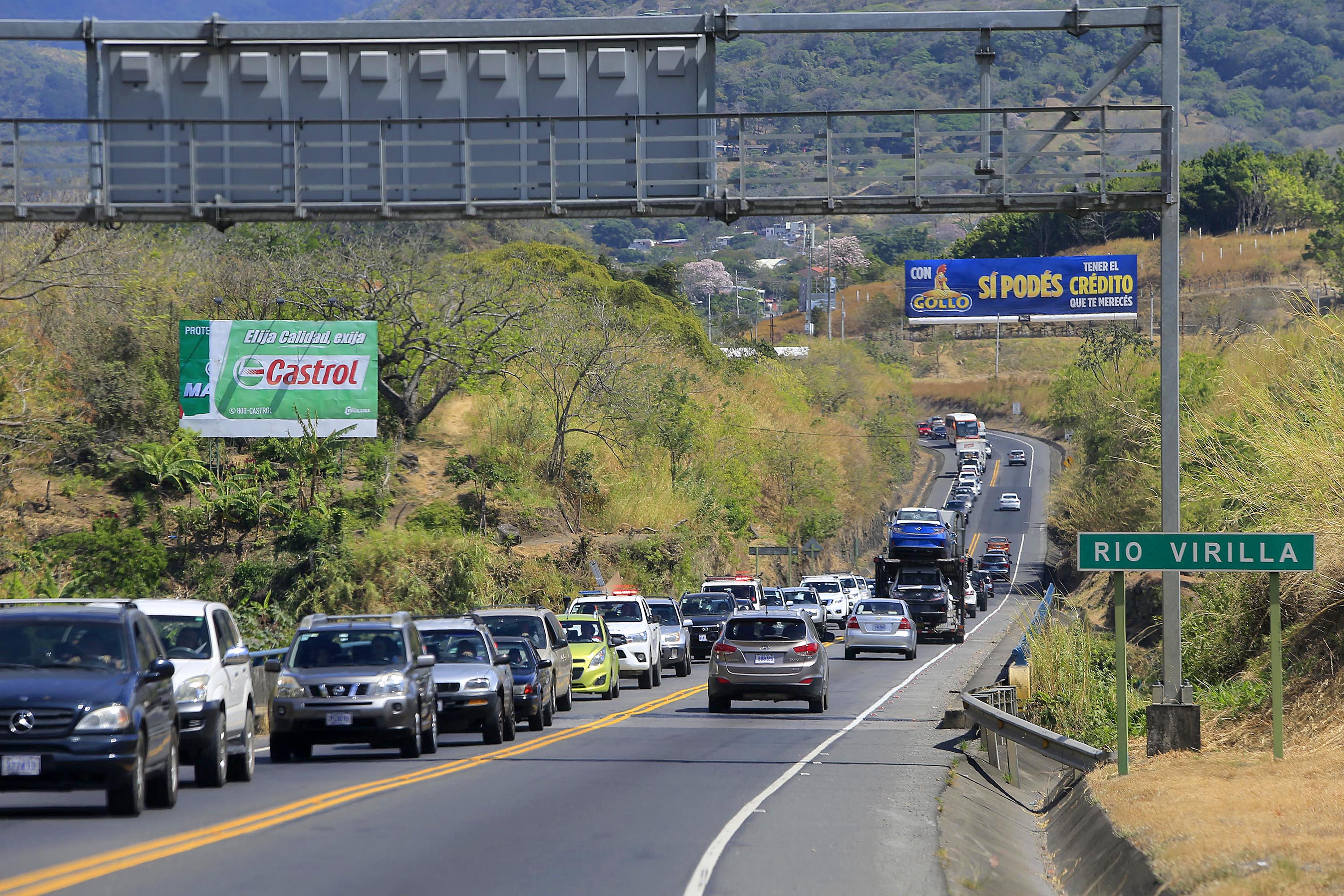 11/03/2021 Ruta27. La ampliación de la ruta 27 (Carretera Nacional, José María Castro Madriz), entre San José y puerto Caldera, costará unos $646 millones, según estimaciones de la concesionaria Globalvia que tiene a su cargo esa carretera. Foto" Rafael Pacheco