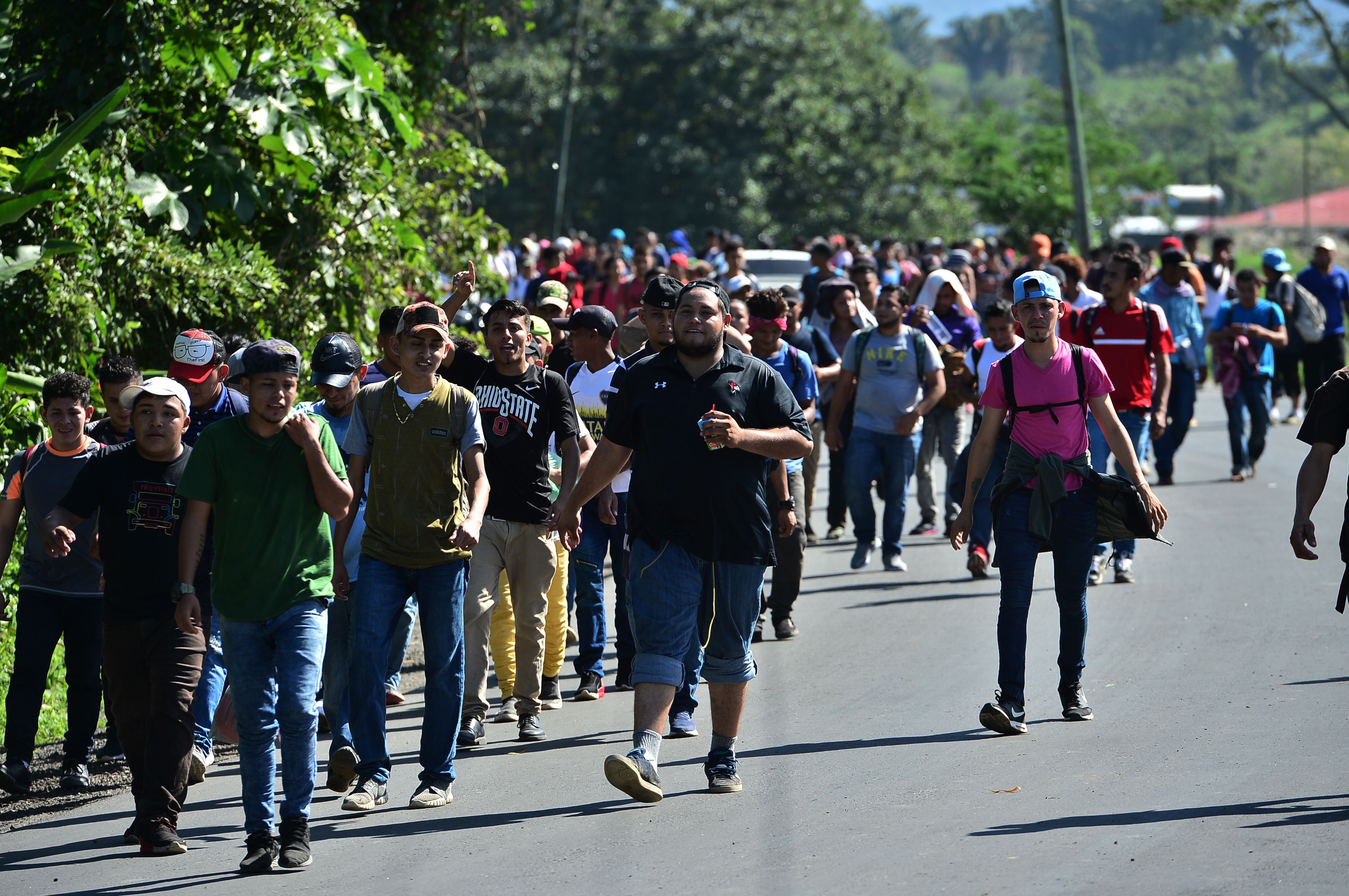 Nueva caravana de migrantes sale de Honduras hacia Estados Unidos