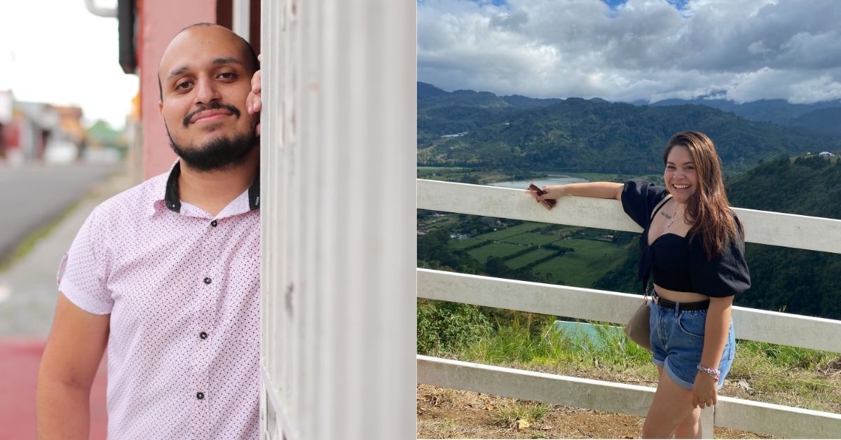 Gabriel Sancho Zúñiga y Keilyn Alfaro López tienen 23 años y narran cómo vivir con cáncer y cómo detectarlo de forma temprano.
Fotografías: Alonso Tenorio / cortesía