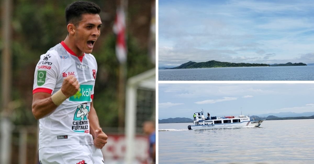 Alonso Martínez representa un gran orgullo para la Isla de Chira, al ser el primer futbolista profesional que sale de ahí. Fotografías: John Durán y Jocksan Martínez