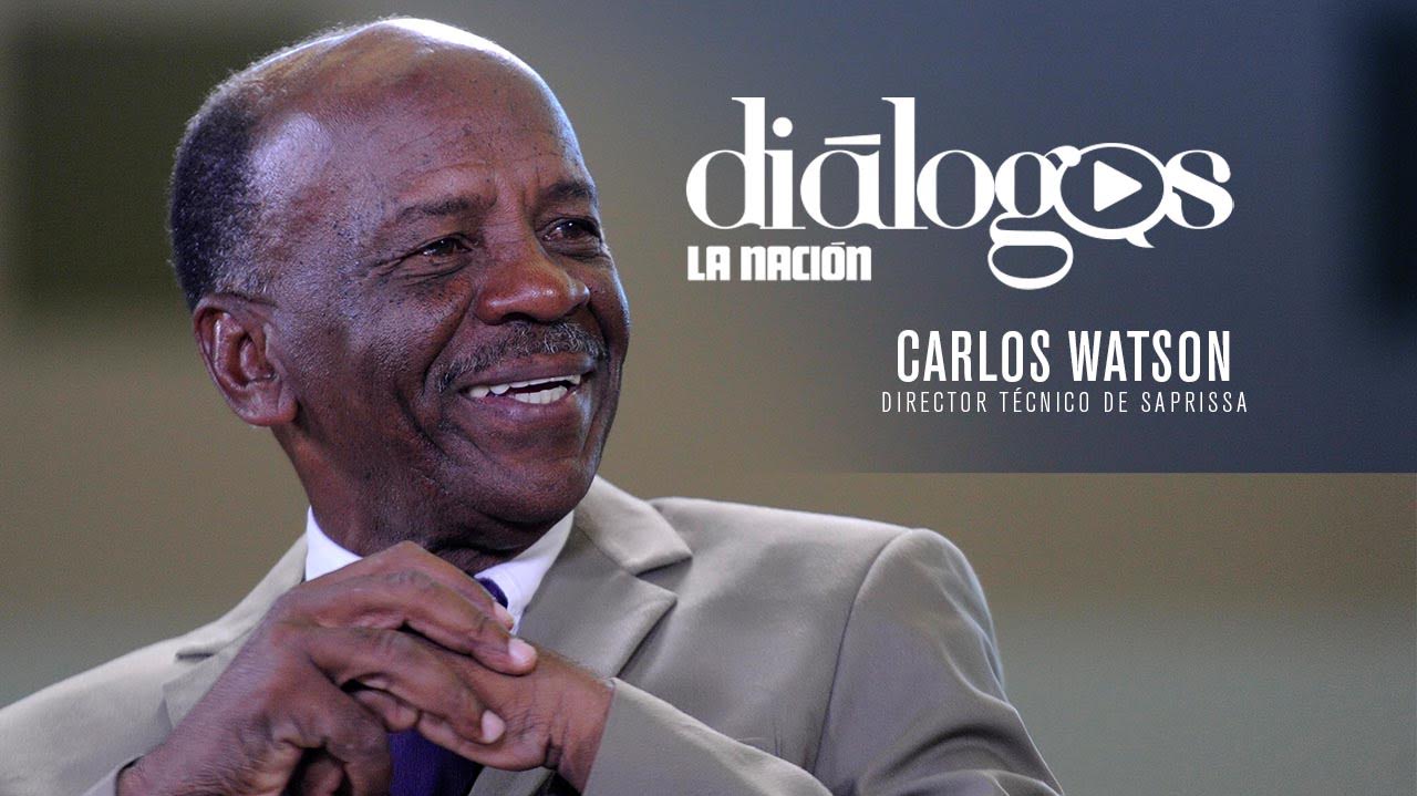 Carlos Watson, durante una entrevista en La Nación.