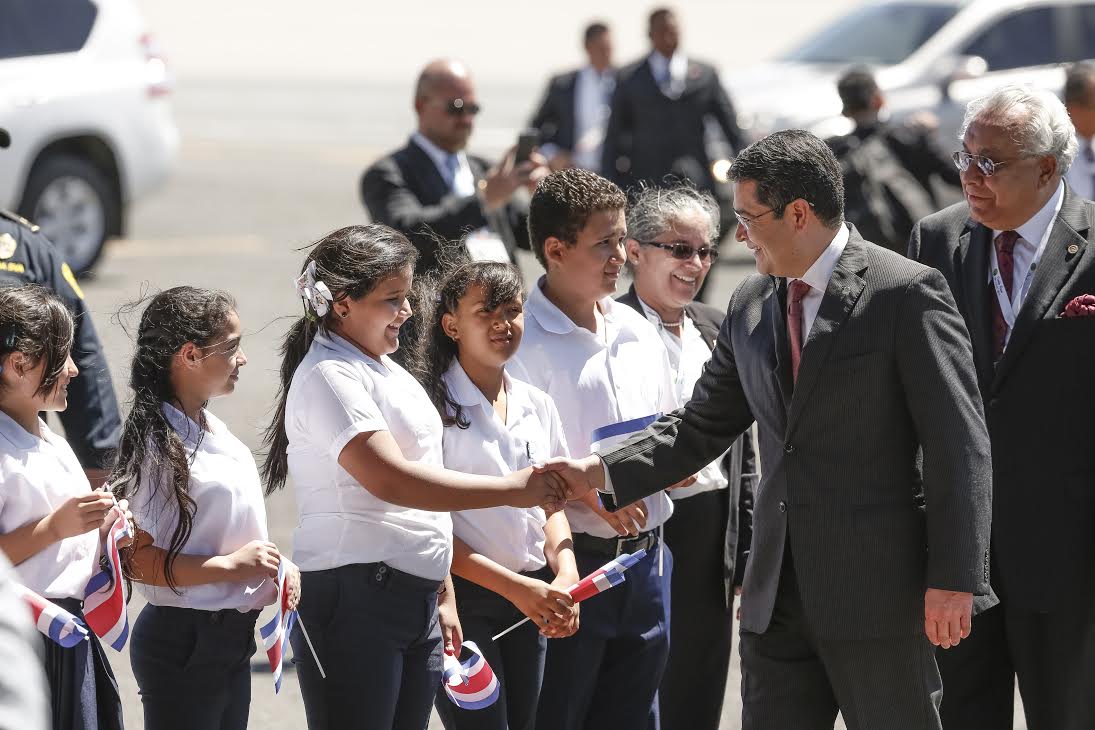 Juan Orlando Hernández, presidente de Honduras.