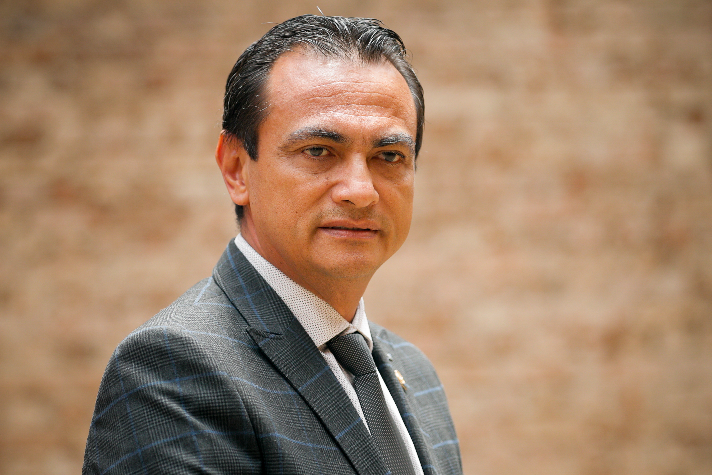 22/4/2020. San José, Museo de los Niños. Sesion de Plenario Legislativo en el Auditorio Nacional. En la foto aparece el diputado Oscar Mauricio Cascante. Foto Jeffrey Zamora