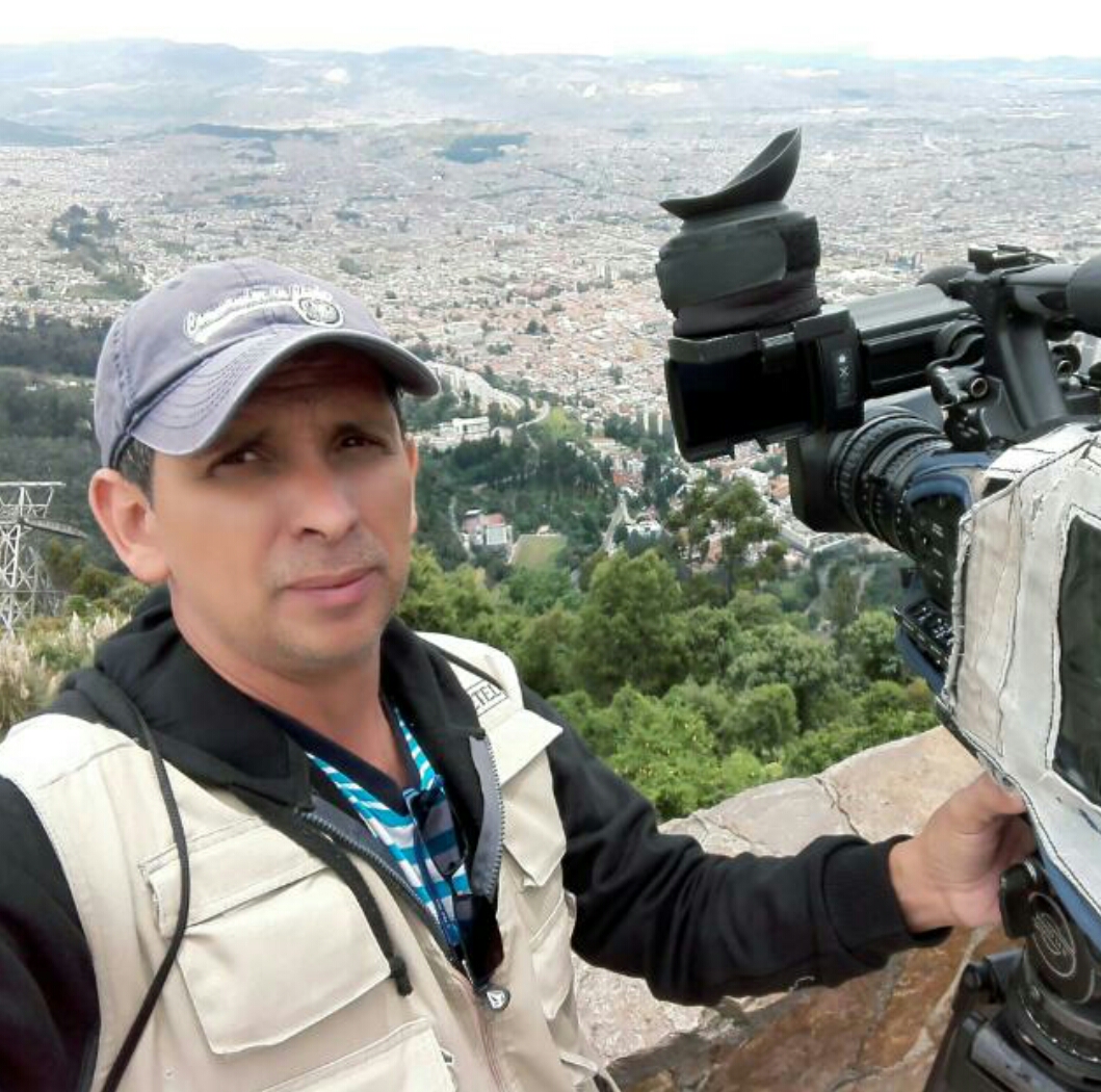 Rigoberto Arias camarógrafo de Repretel