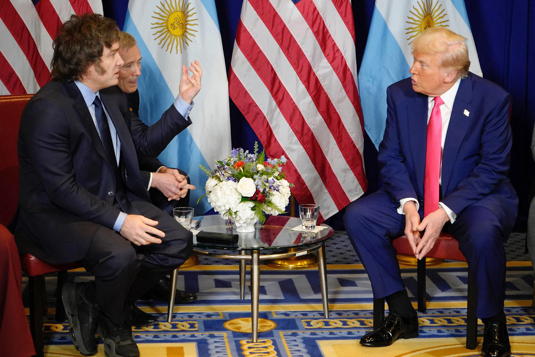 Dos presidentes reunidos