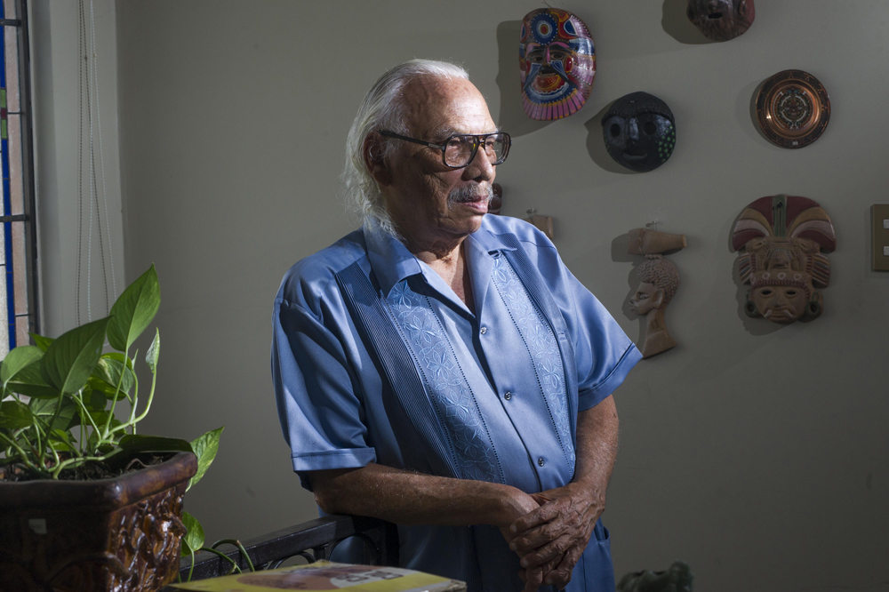 Desde el año pasado, José León Sánchez vive en una casa de dos pisos en Flores de Heredia. | FOTO: JOSÉ CORDERO.