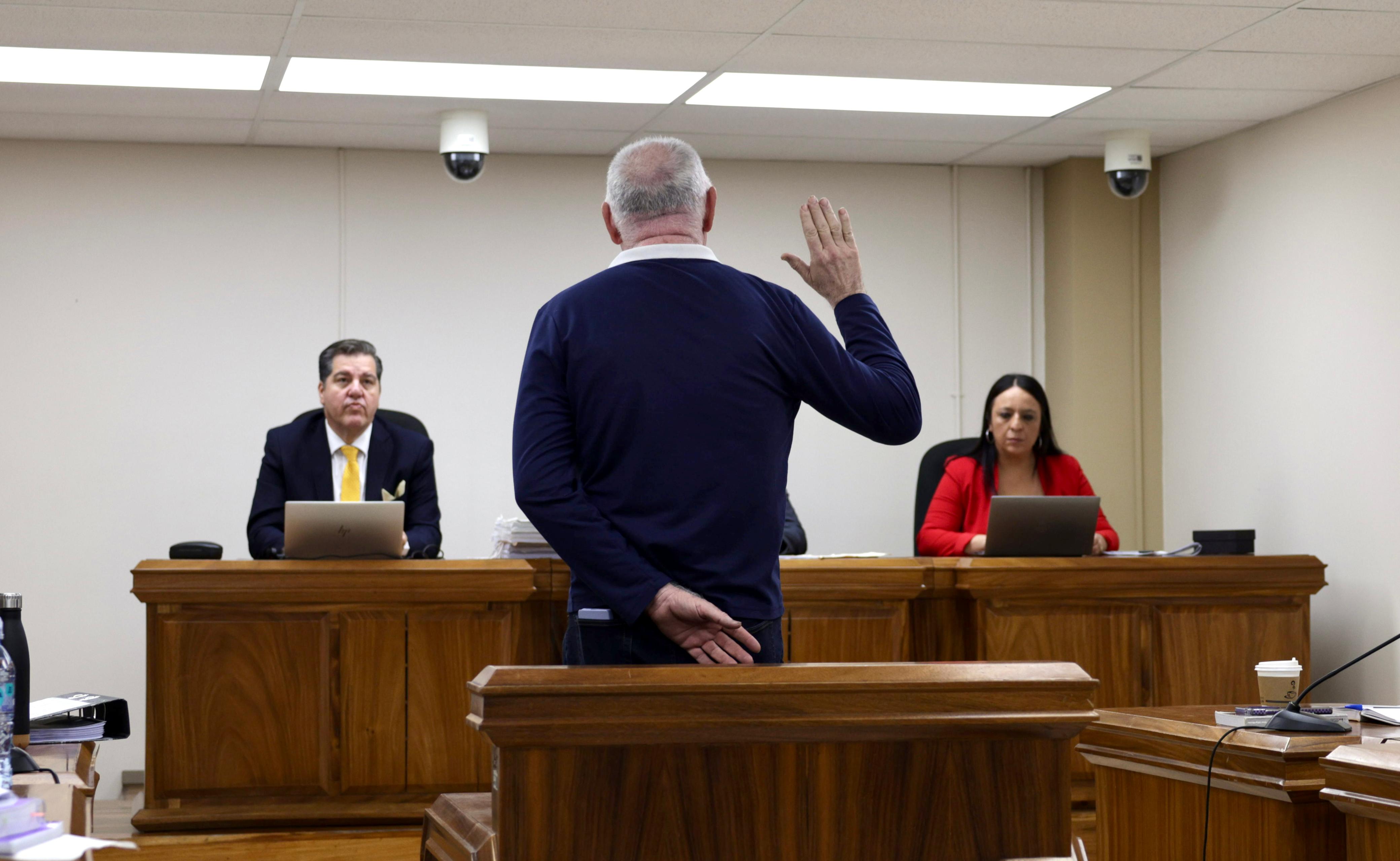 04-03-2026. Padrastro de Jeremy Buzano paisano declara en el juicio por el femicidio de Nadia Peraza.
