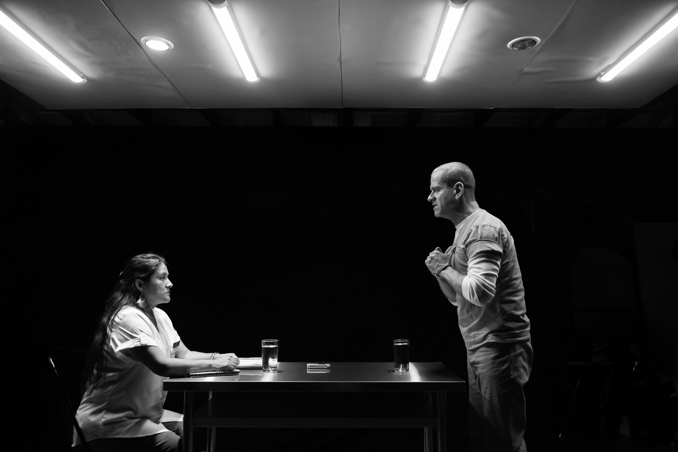 'La construcción del Muro' es una producción de Teatro Espressivo, con Antonio Rojas y Magdalena Morales en los roles principales. Foto: cortesía Teatro Espressivo