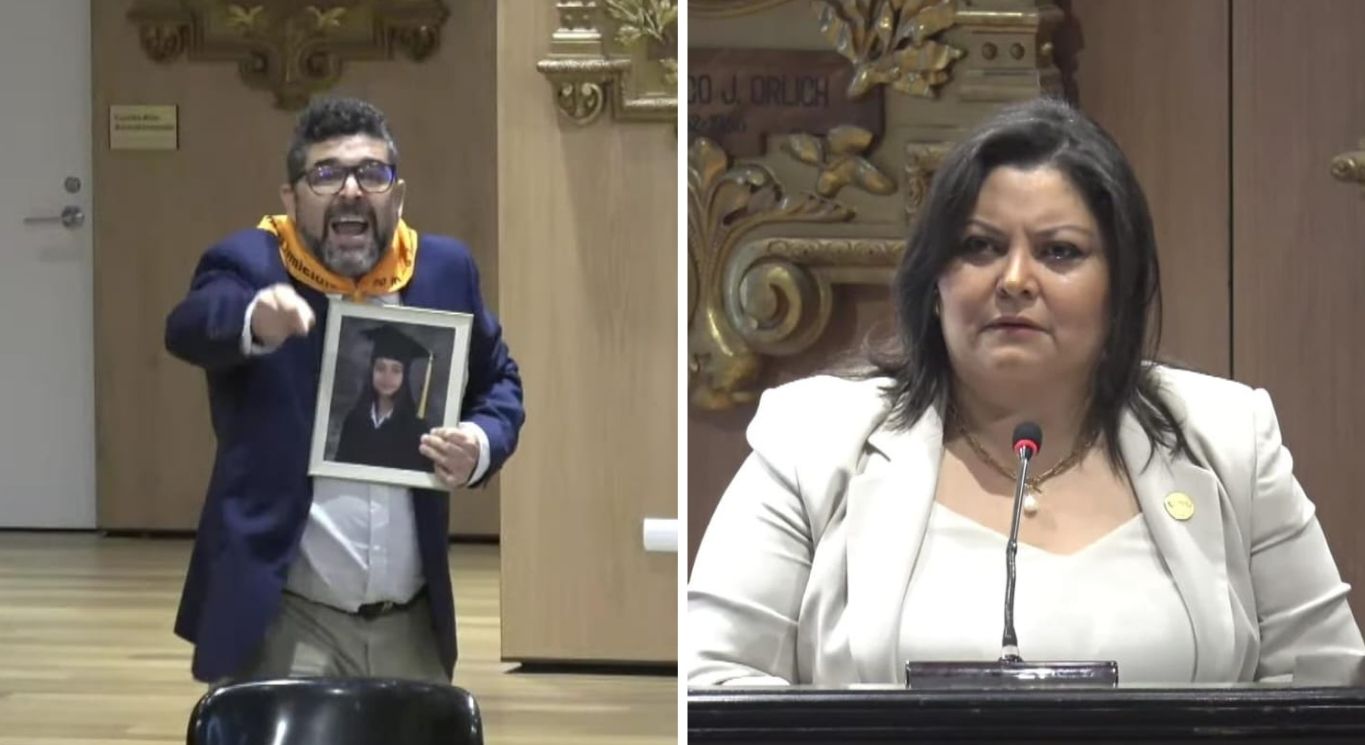 Óscar Morera, padre de Eva Morera e impulsor de la lucha contra la violencia machista, encaró a la ministra Cindy Quesada al considerar que su actuación fue insuficiente en el caso de Britney Vílchez.