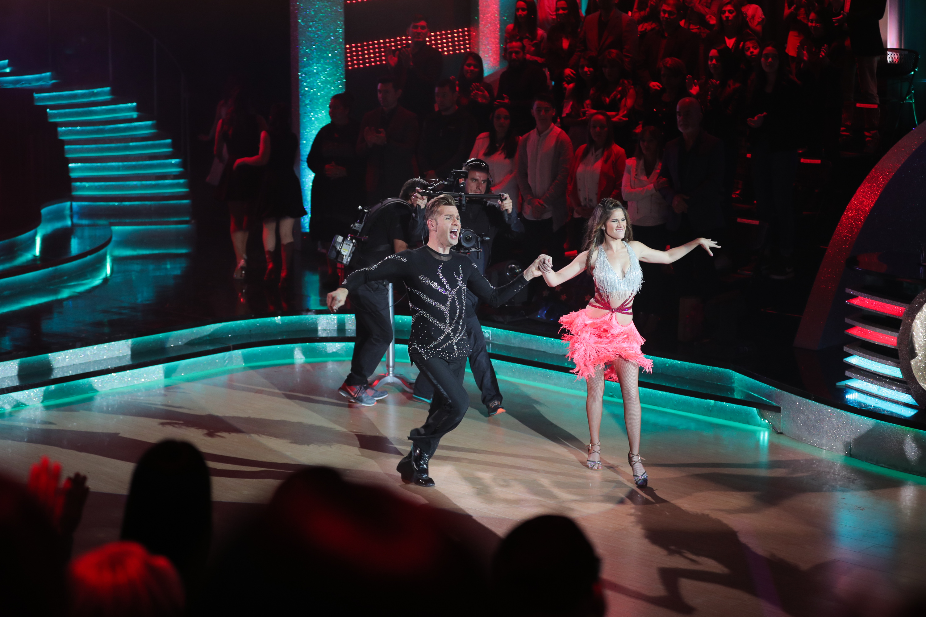 26/11/2017. San Jose, Estudio Marco Picado de Teletica. Esta noche se celebró la final del programa Dancing with the Stars. La pareja ganadora de la cuarta temporada fue Victor Carvajal y Diana de la O. Fotos: Jeffrey Zamora