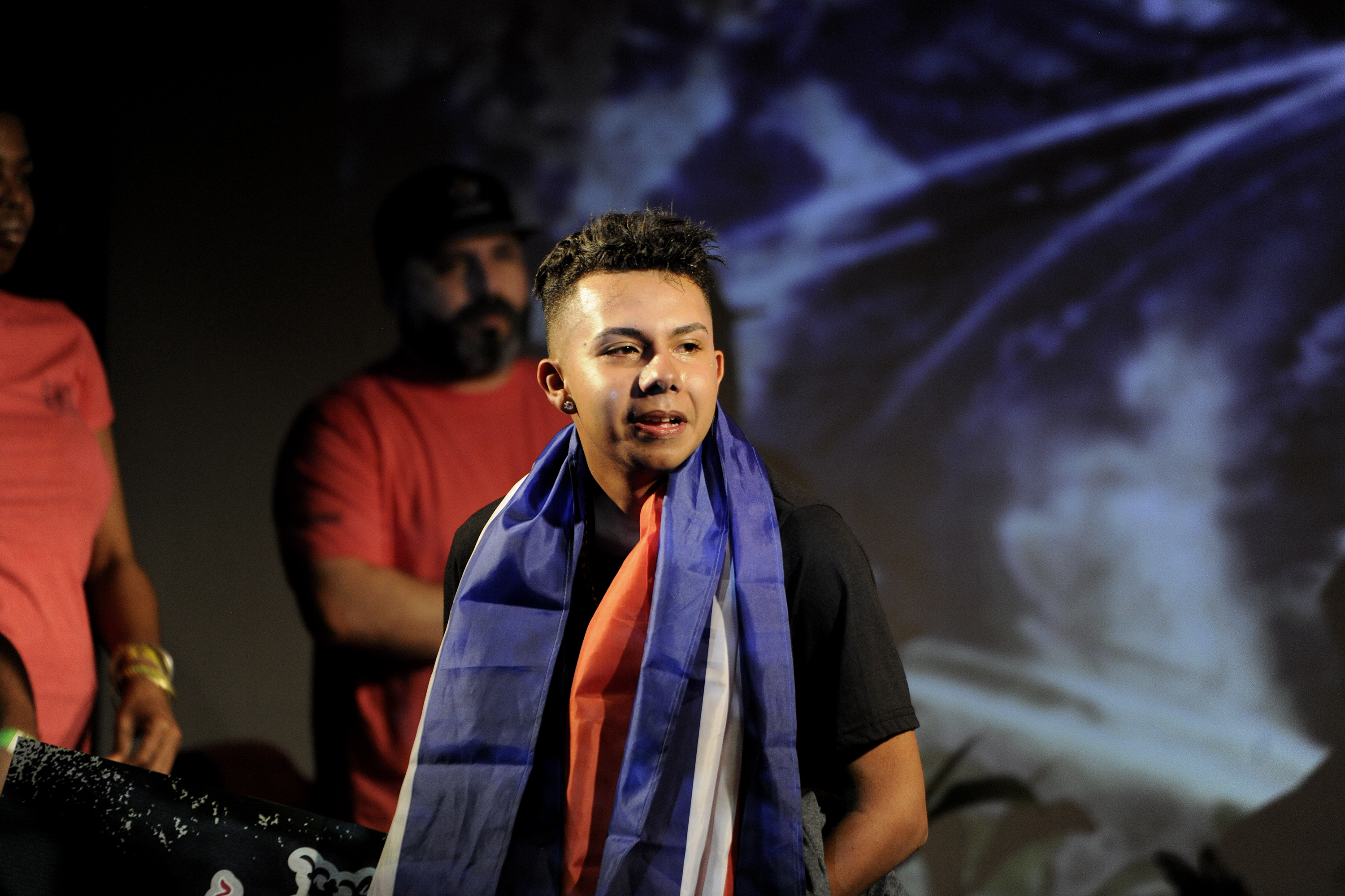 G, rapero de Heredia, se sorprendió con su triunfo en la batalla Super Natural Campeonato de Rap Improvisado.