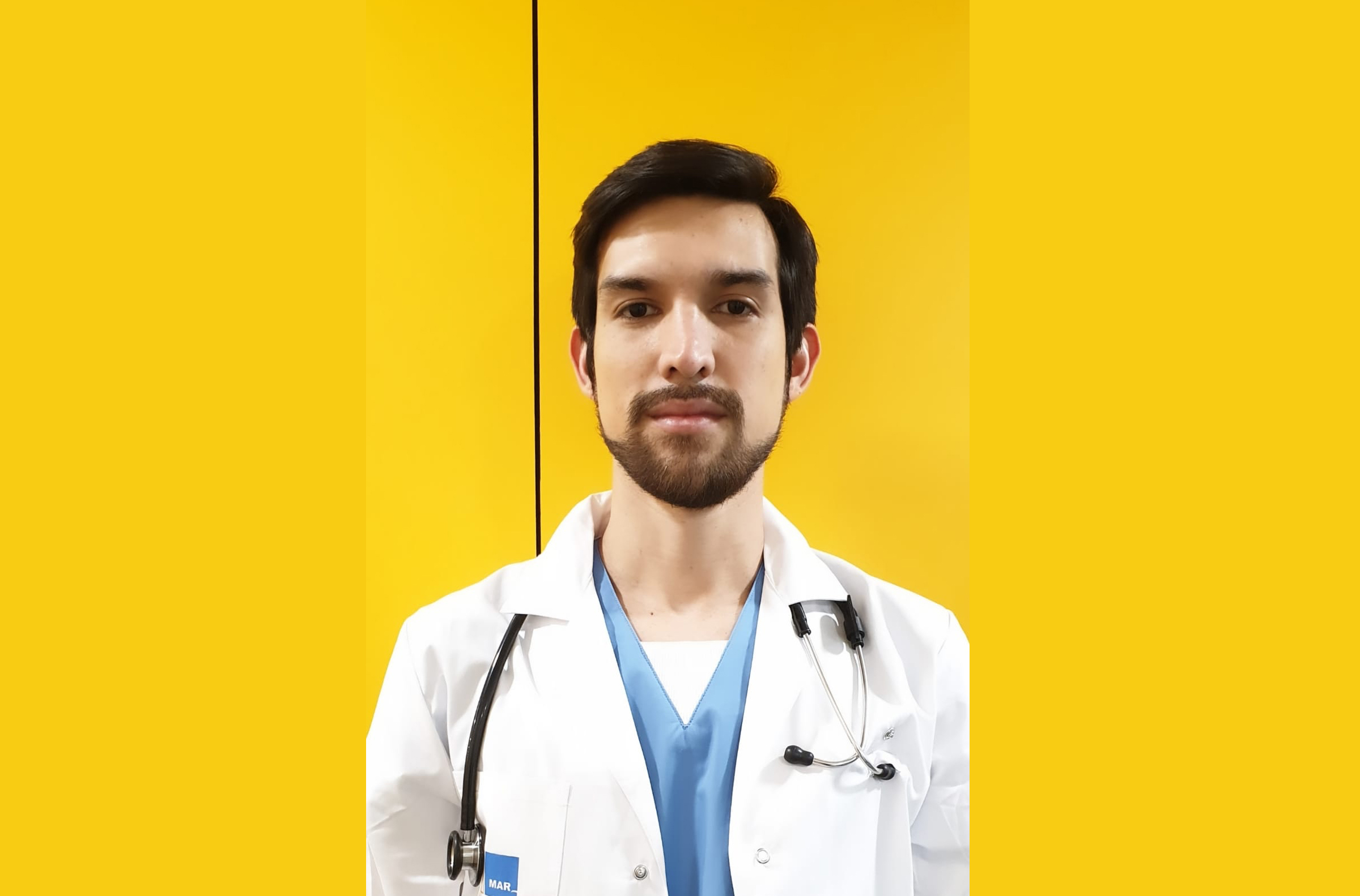21/03/2020 España, Dr Emanuel Carmona, Neumólogo del hospital Del Mar, Barcelona