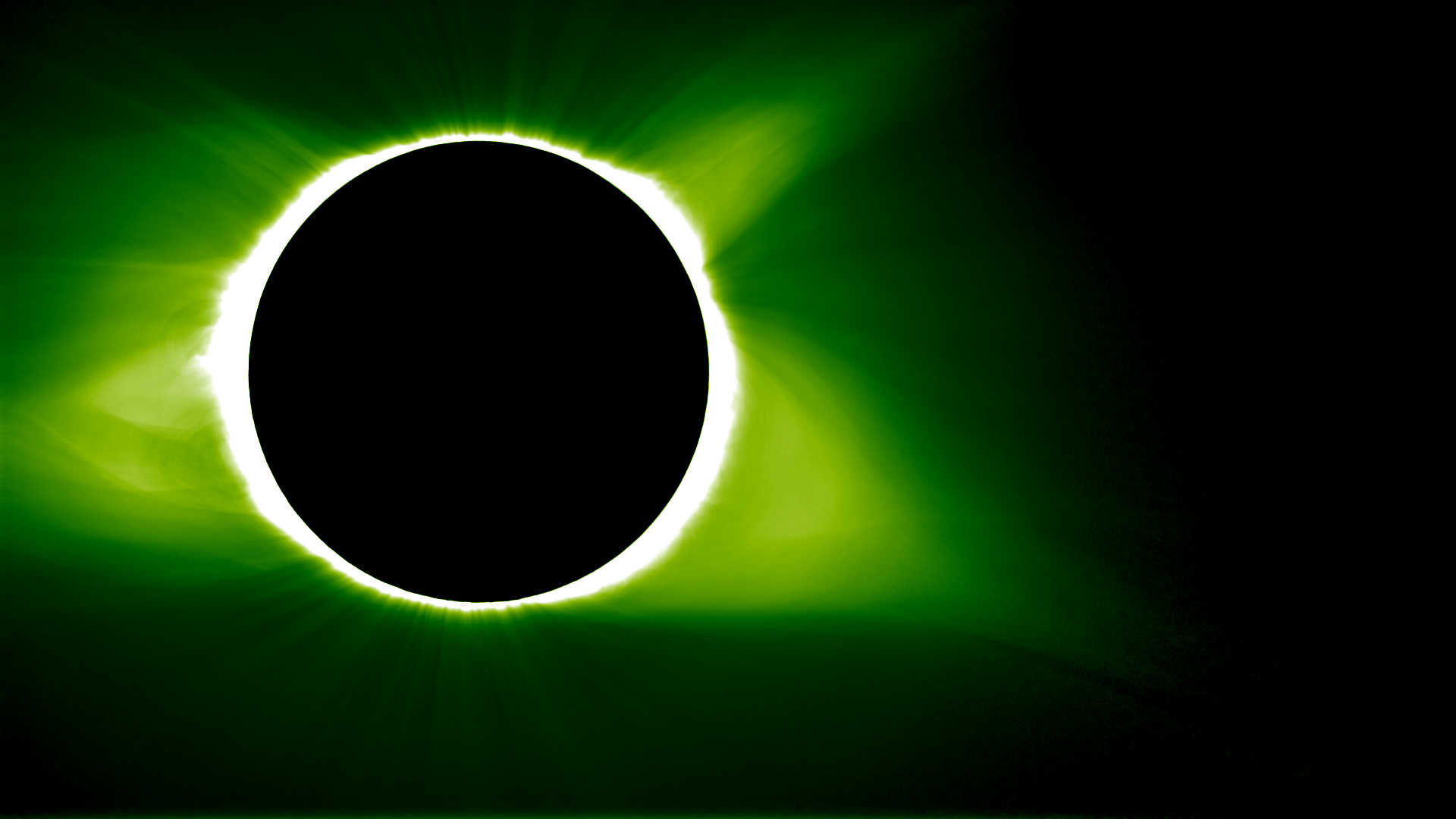 Esta es la corona (punto de apogeo) formada por el eclipse solar en Estados Unidos el pasado 21 de agosto.
