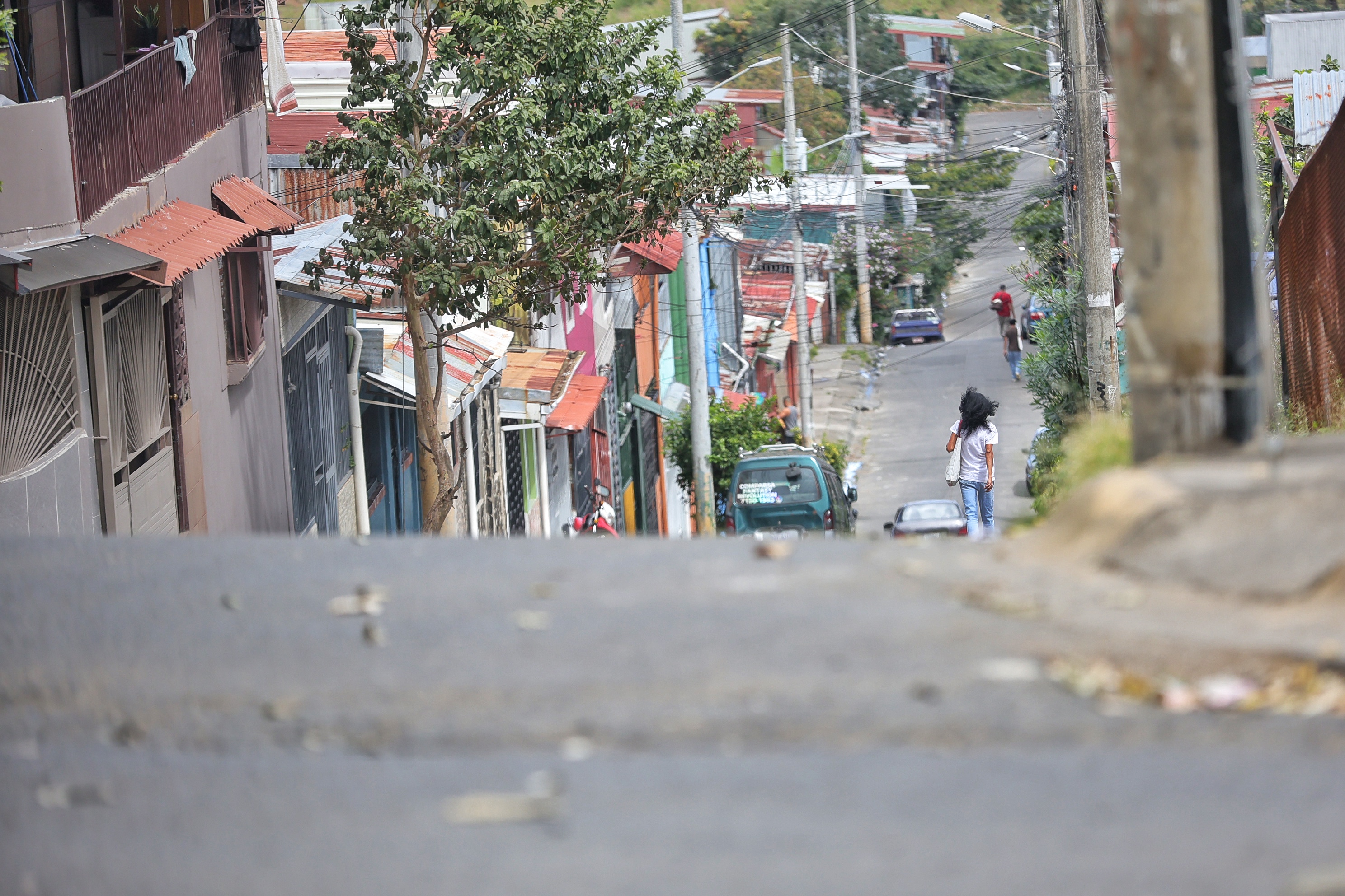 Entrevista con la Alcaldesa de Alajuelita Rosario Siles y recorrido por la zona y Tejarcillos de Alajuelita / foto John Durán