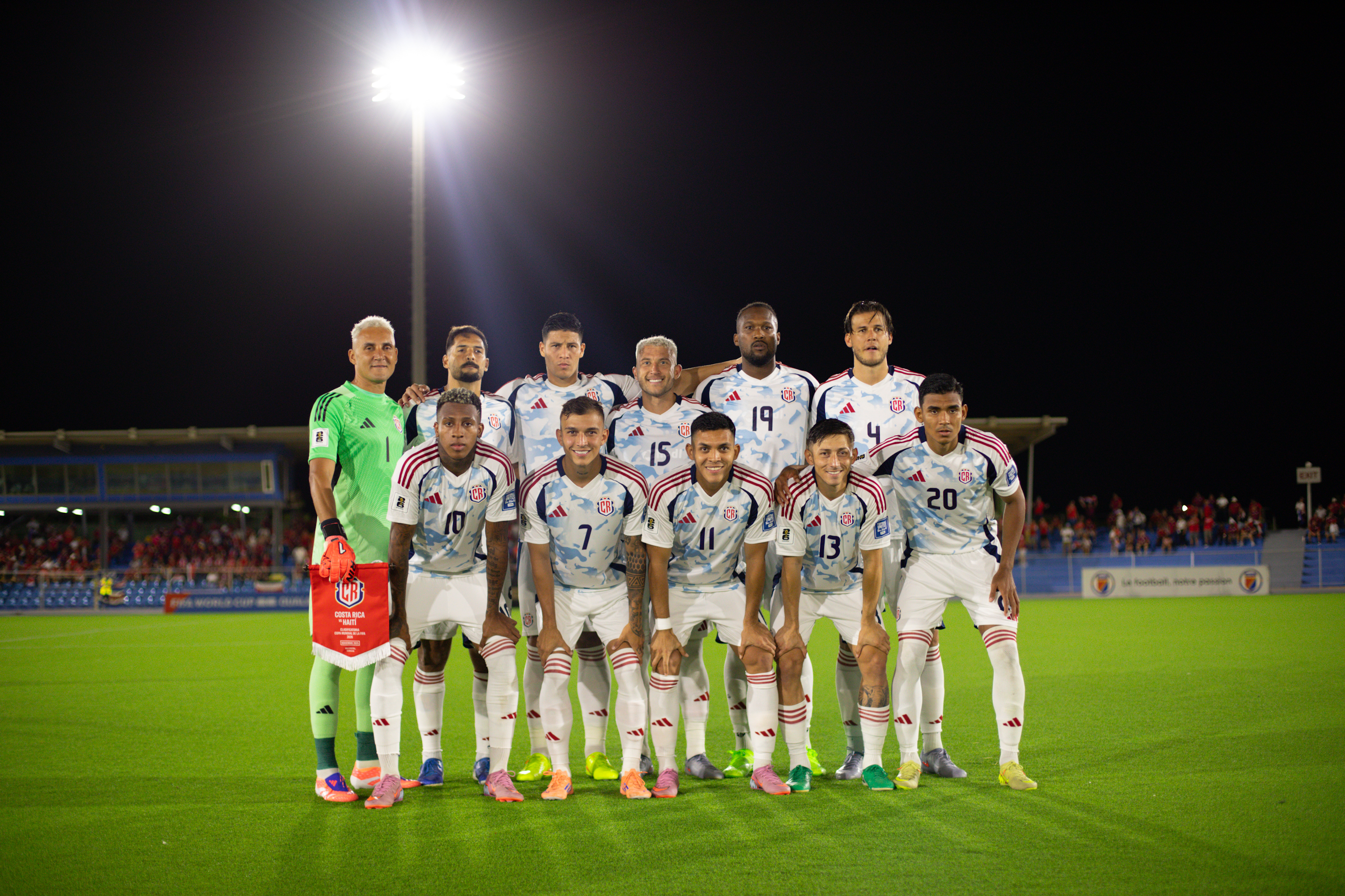 Esta es la Selección de Costa Rica que salió con las manos vacías y casi eliminada del partido contra Haití por las eliminatorias hacia el Mundial 2026.