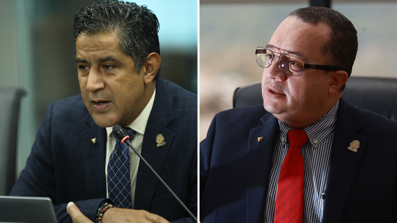 El ministro de Hacienda, Nogui Acosta, desmintió declaraciones de Justicia, Gerald Campos, sobre la disponibilidad de fondos para una megacárcel.