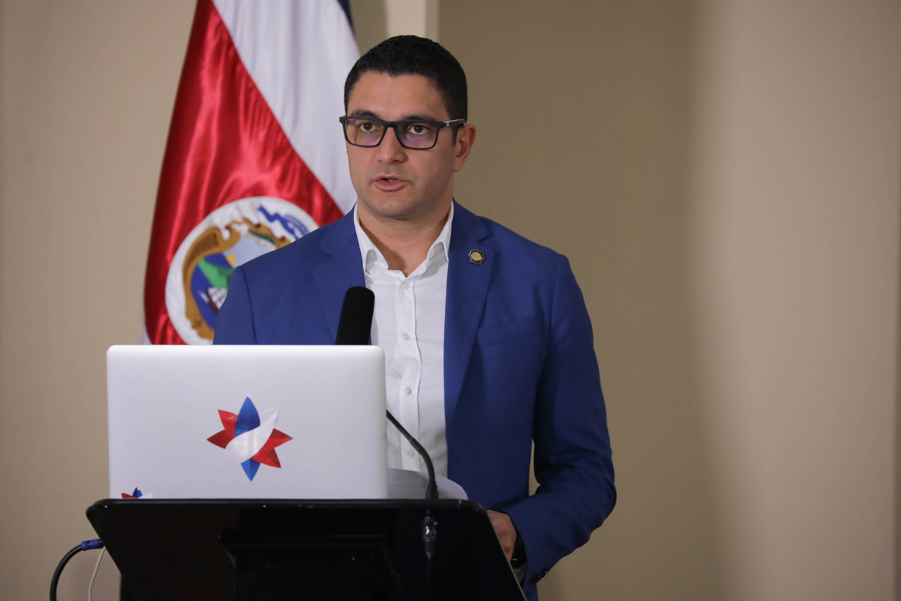 Ministro de Salud, Daniel Salas, Conferencia de Prensa sobre acciones y atención contra el CODVID19, Costa Rica, Casa Presidencial. 21 Mayo 2020. Foto: Roberto Carlos Sánchez @rosanchezphoto