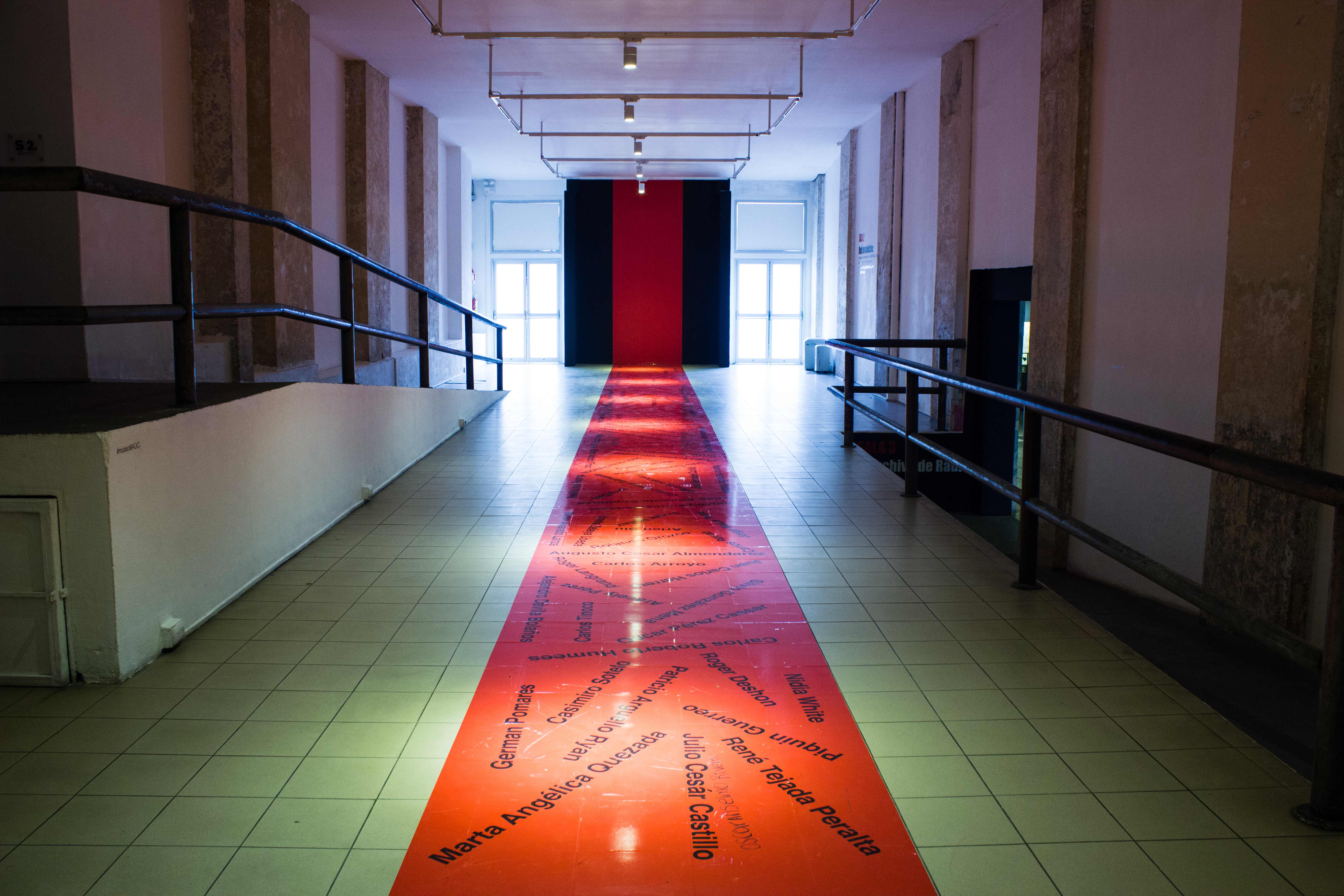 credito: Anthony Robinson
Exposición “No tiene nombre. Unspeakable. Raúl Quintanilla Armijo + Mácula/SBB”
Museo de Arte y Diseño Contemporáneo
expo de Raúl Quintanilla Armijo
Sala 2