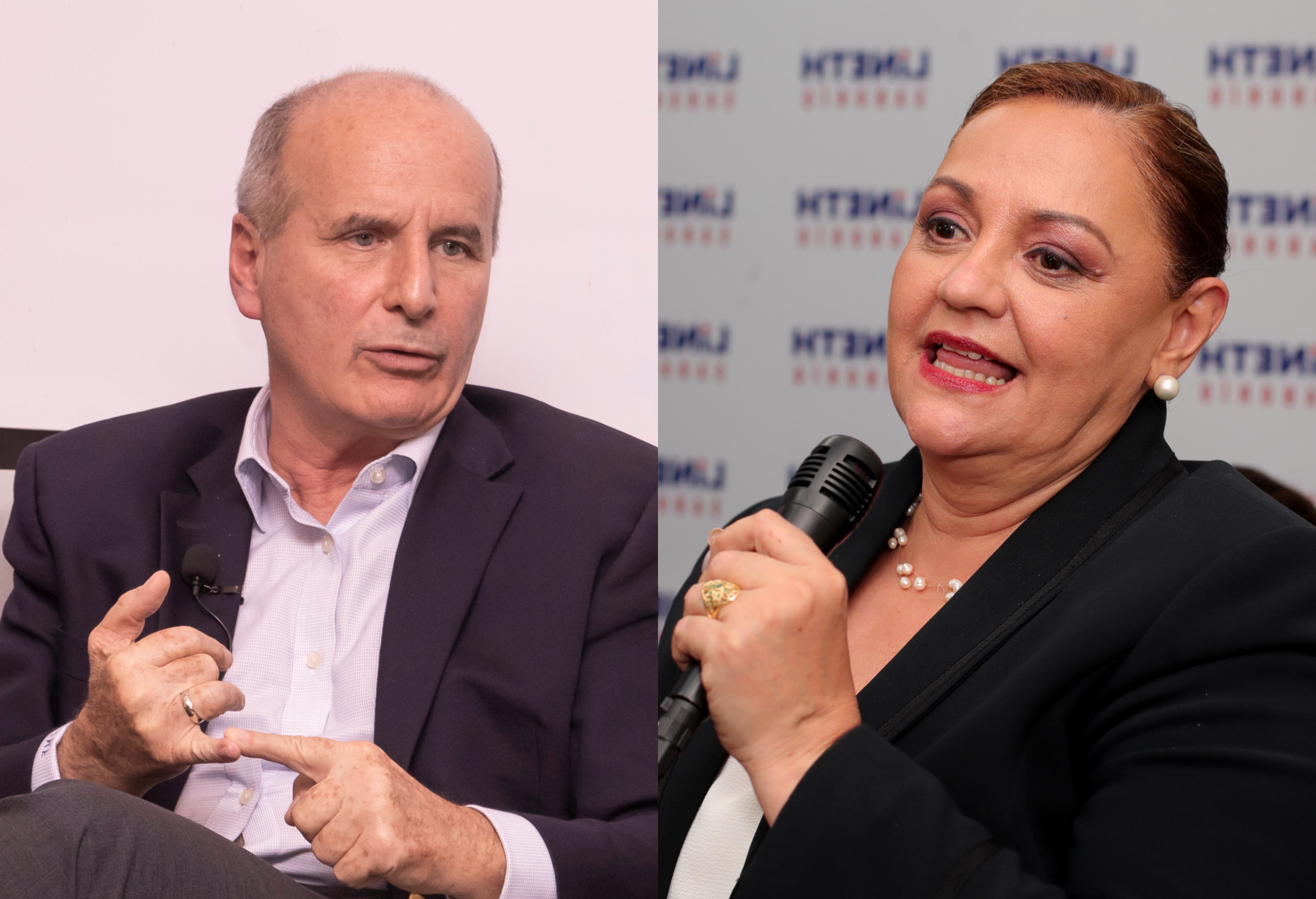José María Figueres y Lineth Saborío