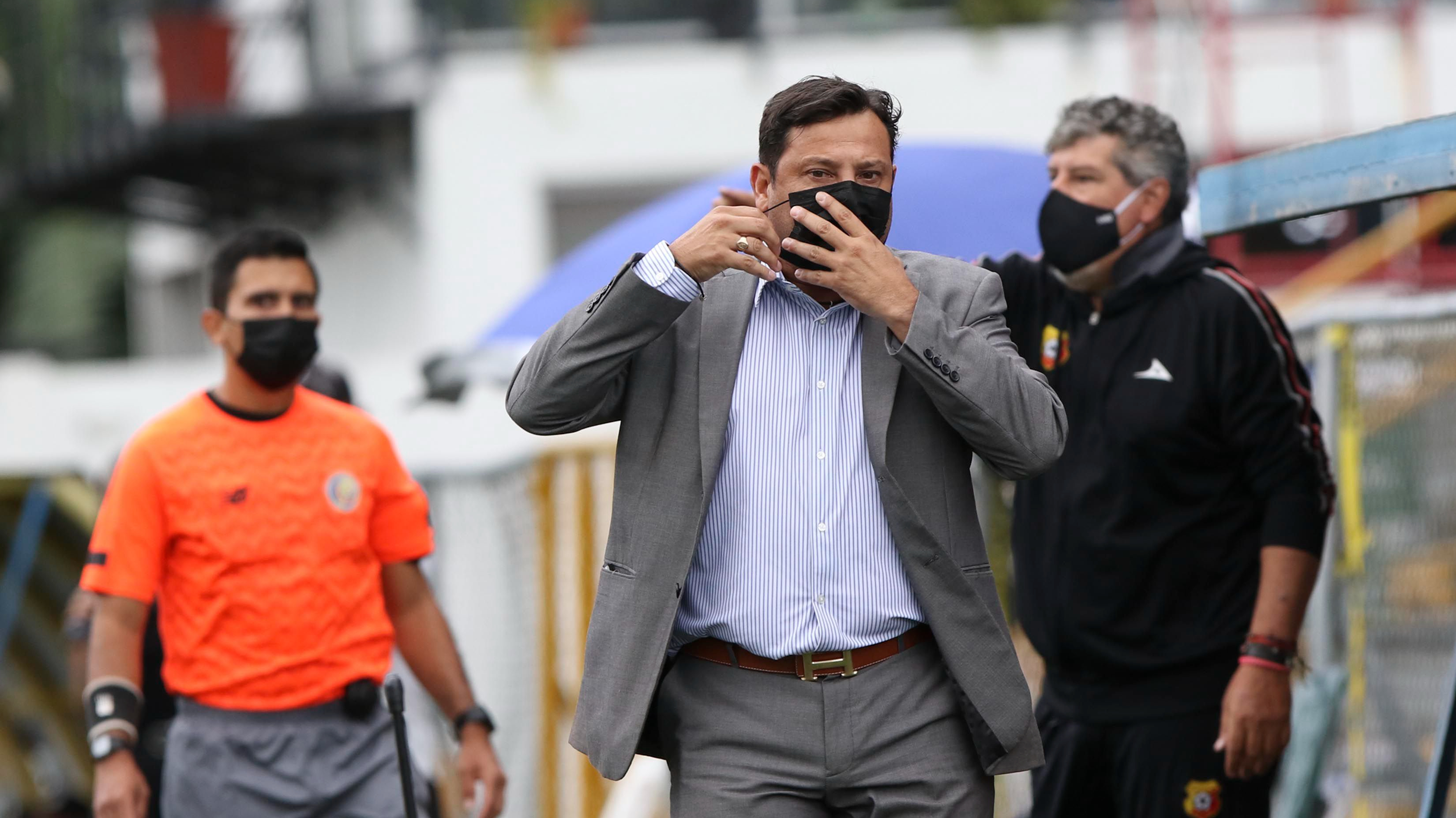 Jeaustin Campos, técnico de Herediano