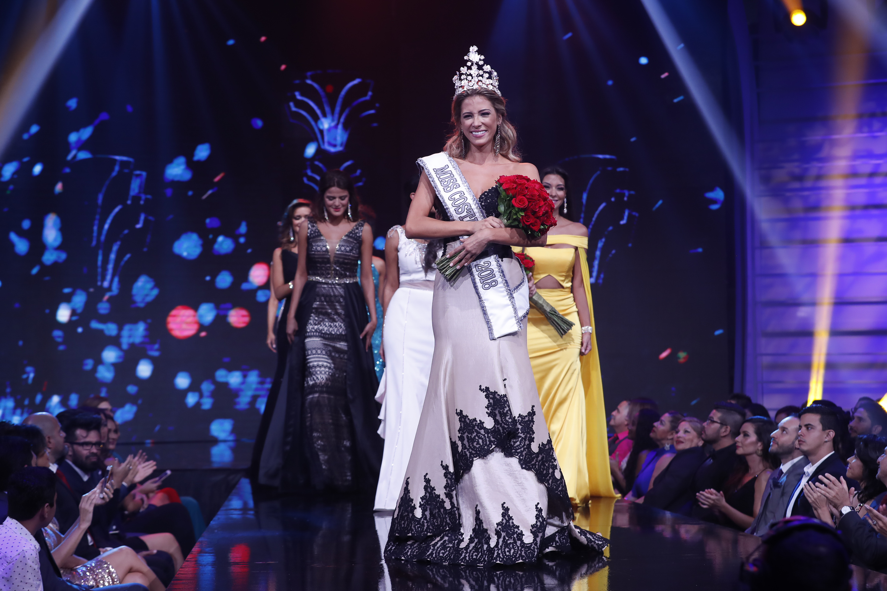 27/04/2018, San José, La Sabana, Estudio Marco Picado de Teletica Canal 7, concurso para elegir a la Miss Costa Rica 2018. Fotografía José Cordero