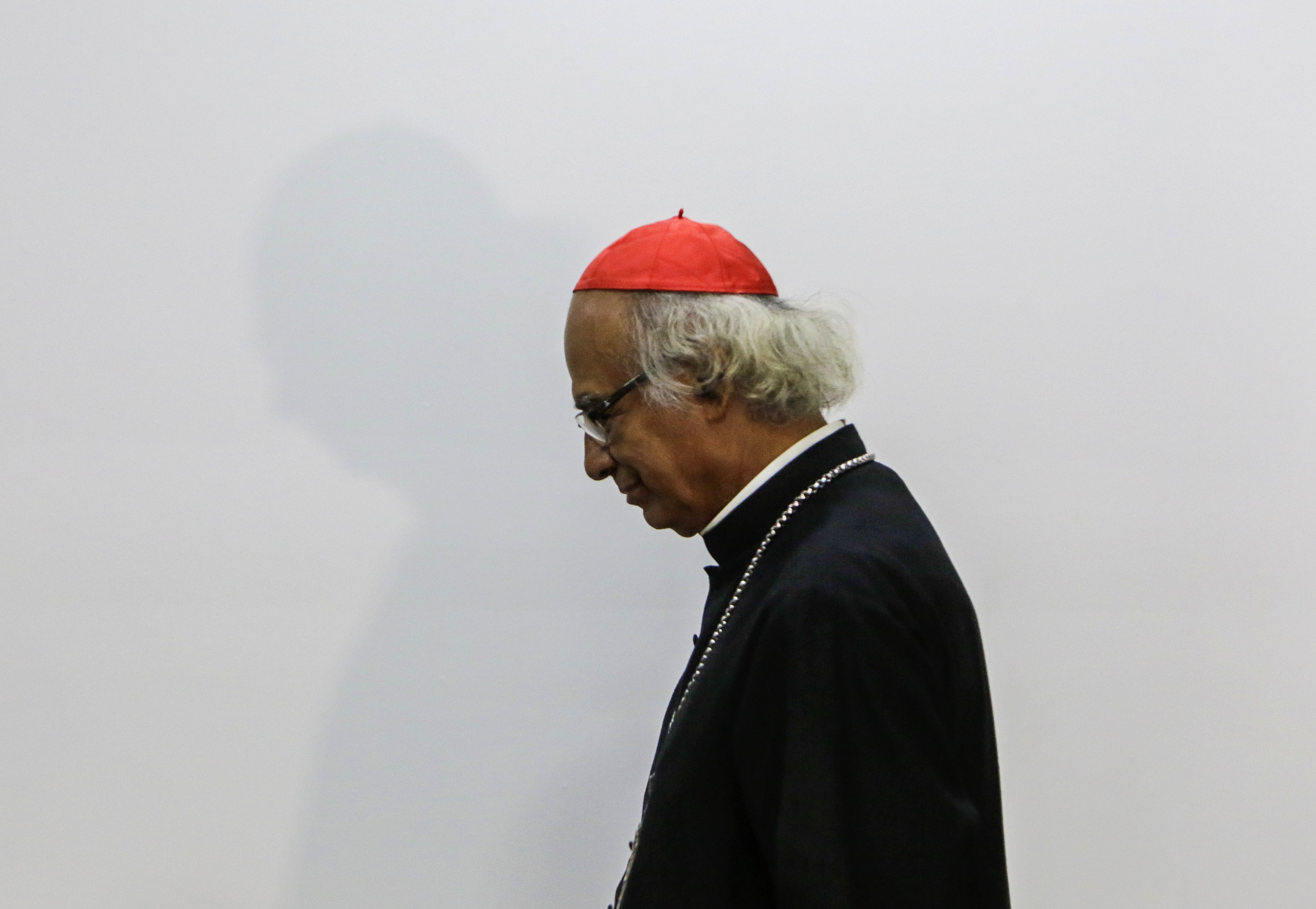 El arzobispo de Managua, el cardenal Leopoldo Brenes, anunció la aceptación de la Conferencia Episcopal para mediar en el diálogo nacional en Nicaragua, el 24 de abril del 2018.