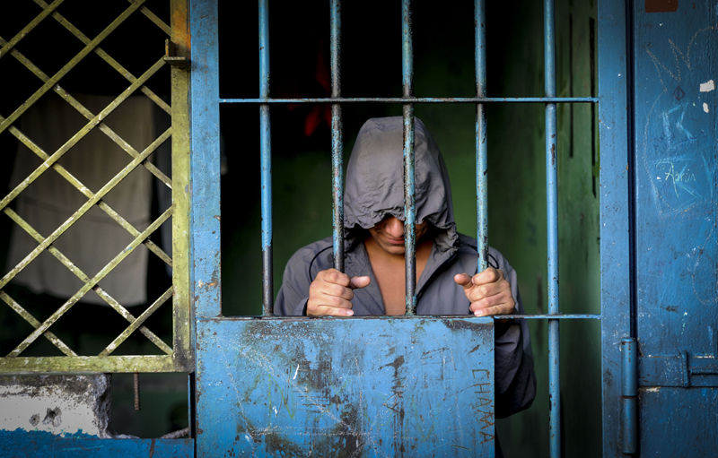 19/12/2013 En el Centro de Formación Juvenil Zurquí, en San Luis de Santo Domingo de Heredia, la defensoria llama la atención por las agresiones entre internos/Alonso Tenorio