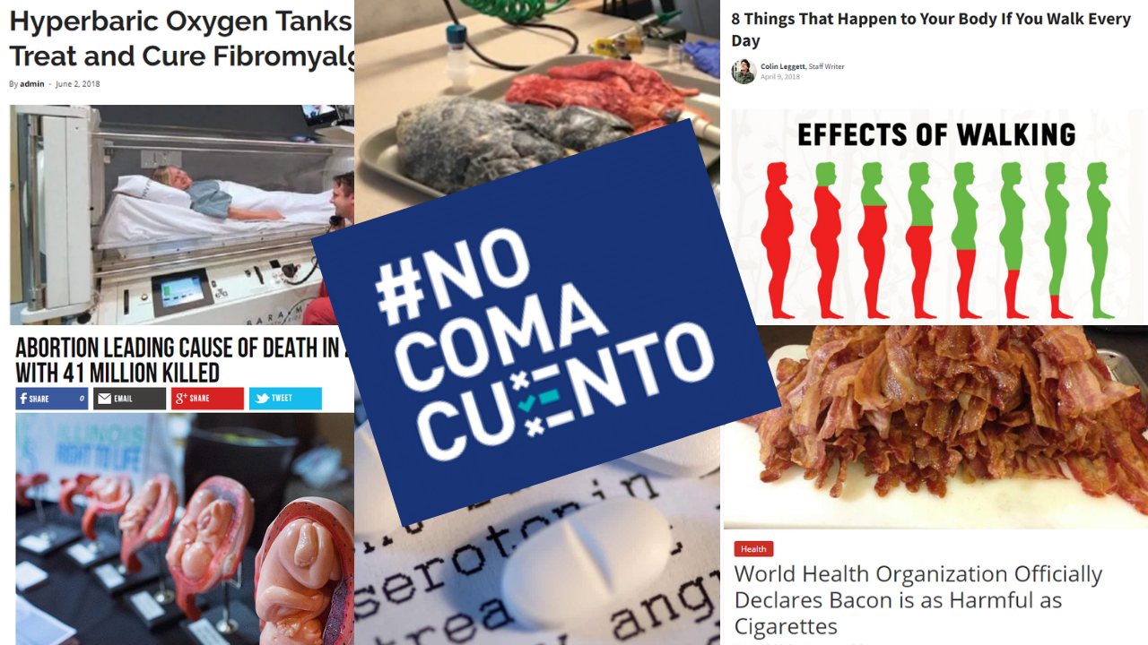 ’Fake News’ sanitarios ponen en peligro la salud publica