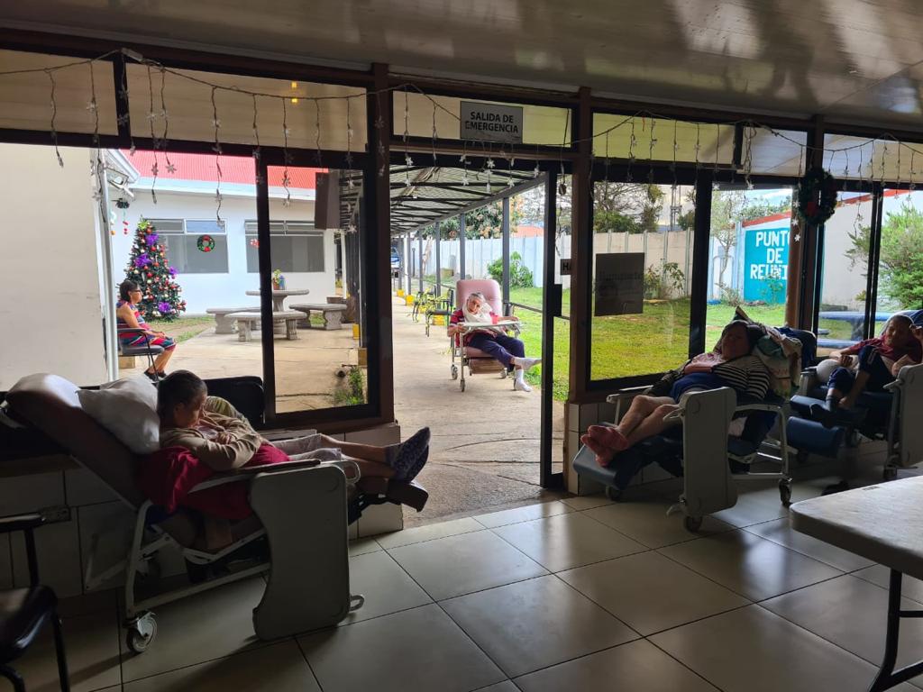 Hogar Banquete Celestial, en Santa Bárbara de Heredia, tuvo su único brote de covid-19 en noviembre. Fallecieron seis personas. SOLO PARA USO DE LA NACIÓN Foto: Cortesía