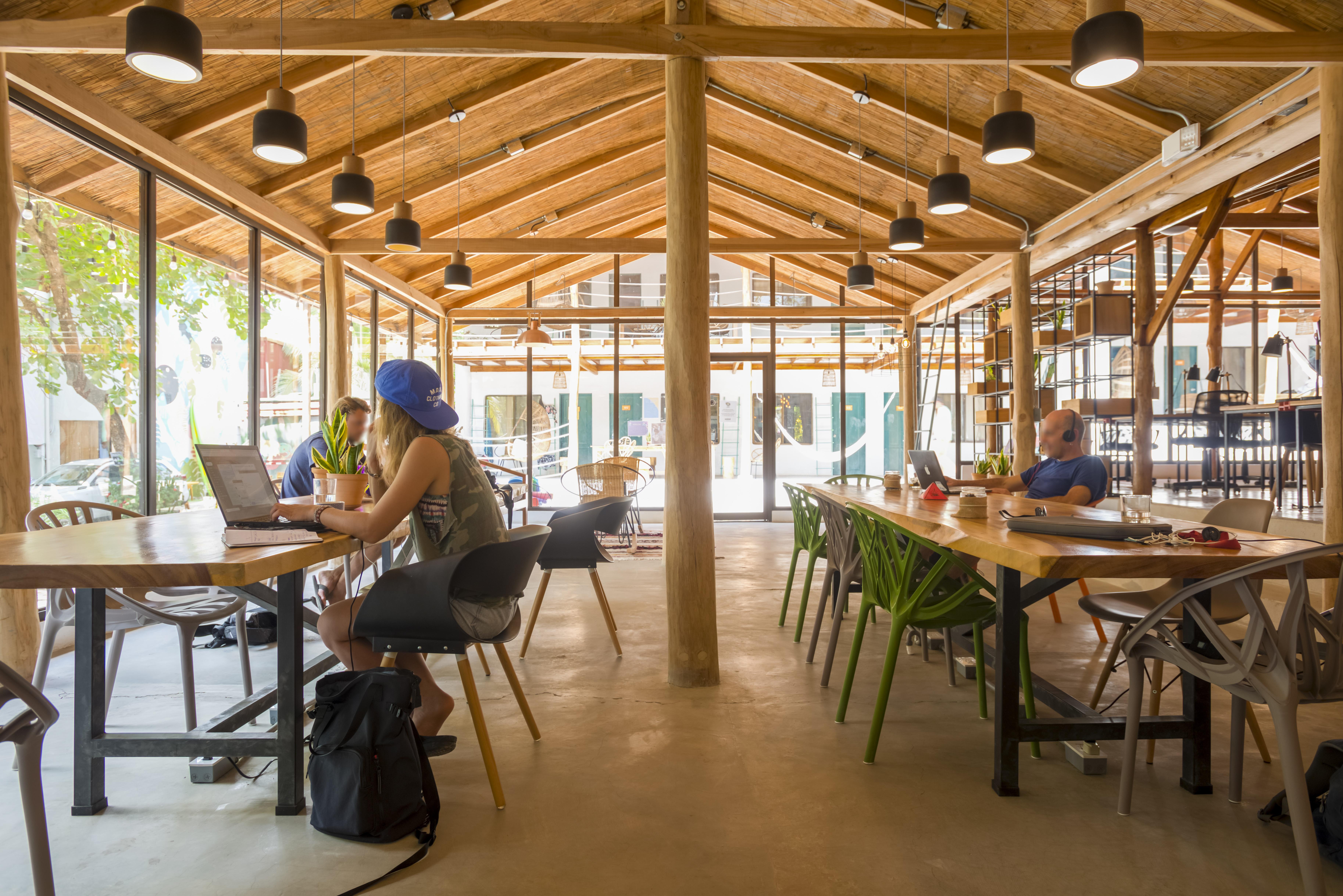 El Hotel Selina ha recibido nómadas digitales que desean venir a teletrabajar y viajar. Fotos cortesía para LN