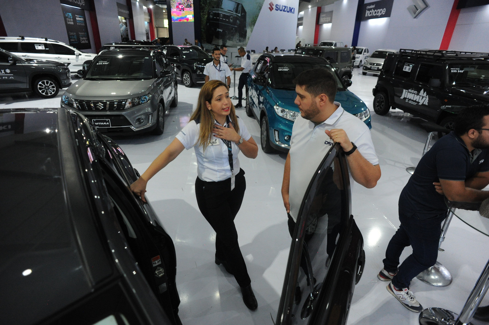 Expomóvil 2024 se inició el jueves 18 de abril en el Centro de Eventos Pedregal, en Belén.