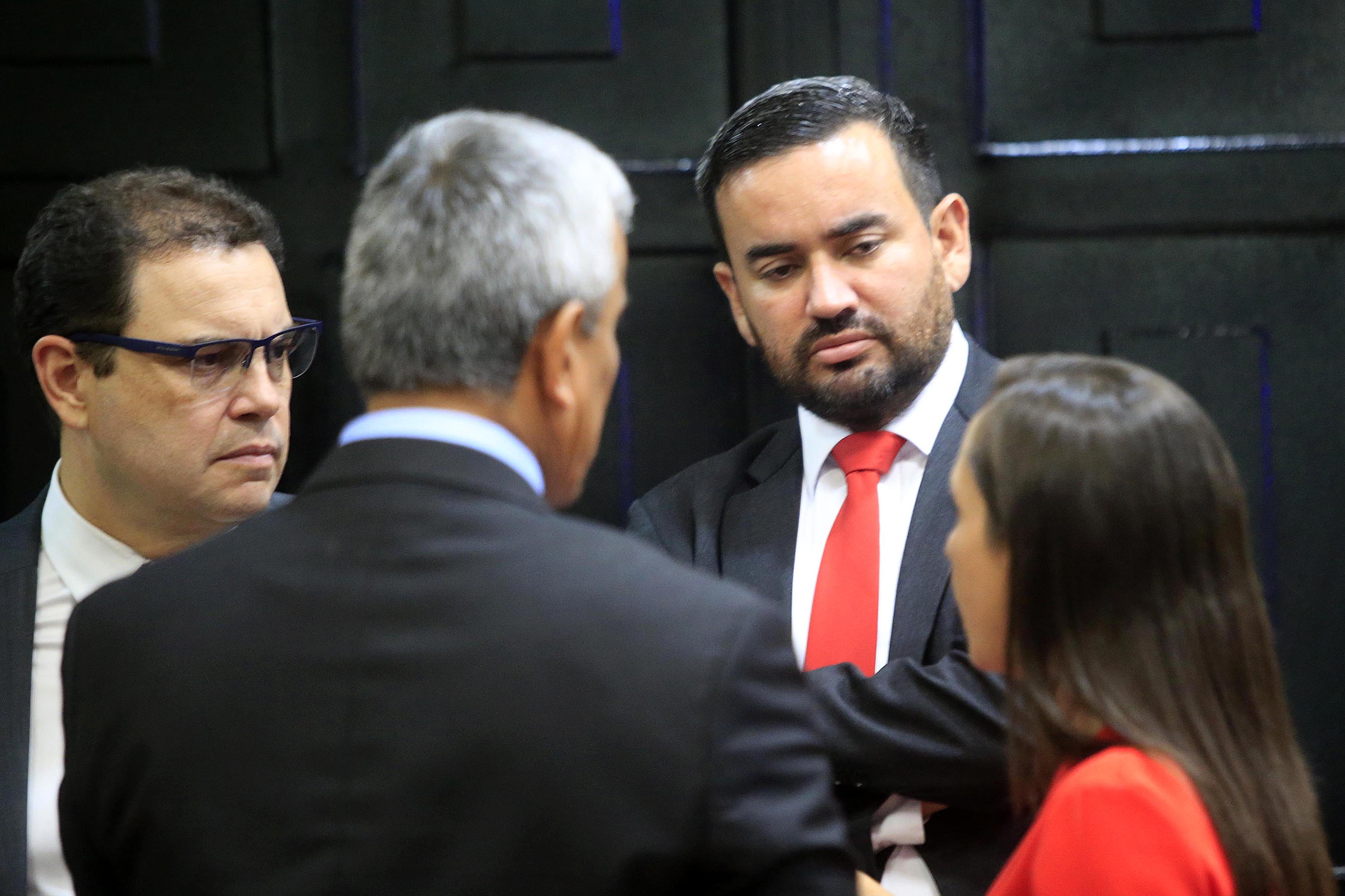 03/06/2019 Asamblea Legislativa. Plenario Legislativo. Diputados Victor Morales Mora; Carlos Ricardo Benavides; Jonathan Prendas y Carolina Hidalgo. Foto: Rafael Pacheco