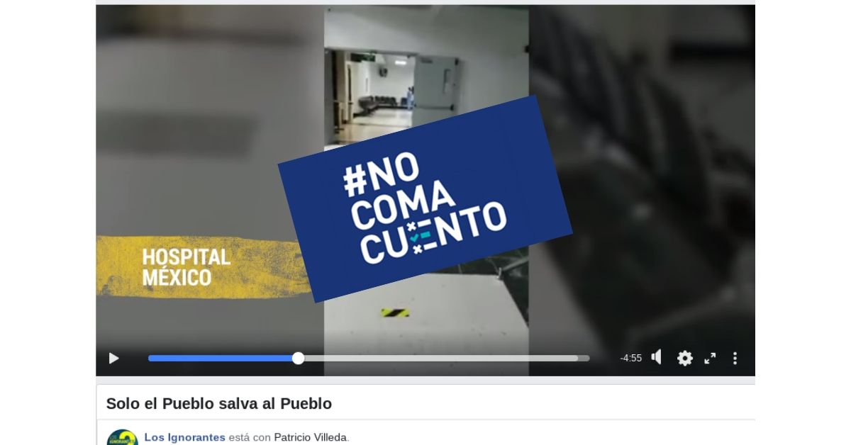 Para este lunes a mediodía, el video que desinforma sobre la gravedad de la emergencia por el covid-19 se había reproducido 34.000 veces.